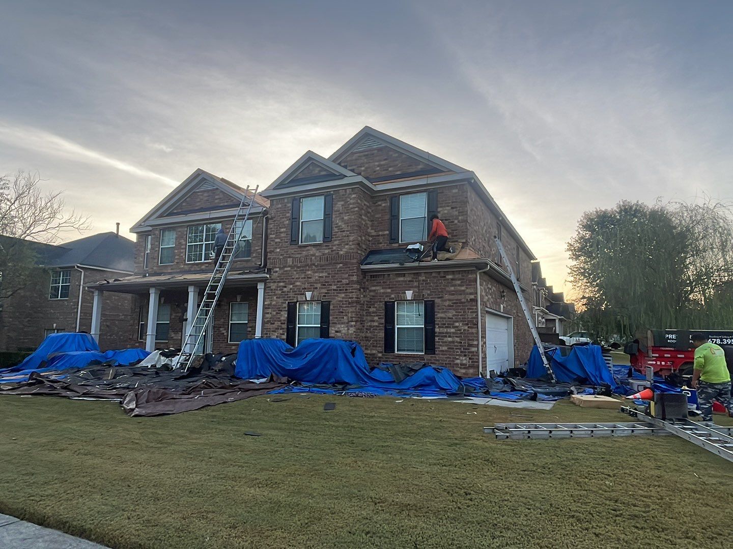 Residential Roofing Installation using asphalt shingle roofing by Galian Roofing LLC