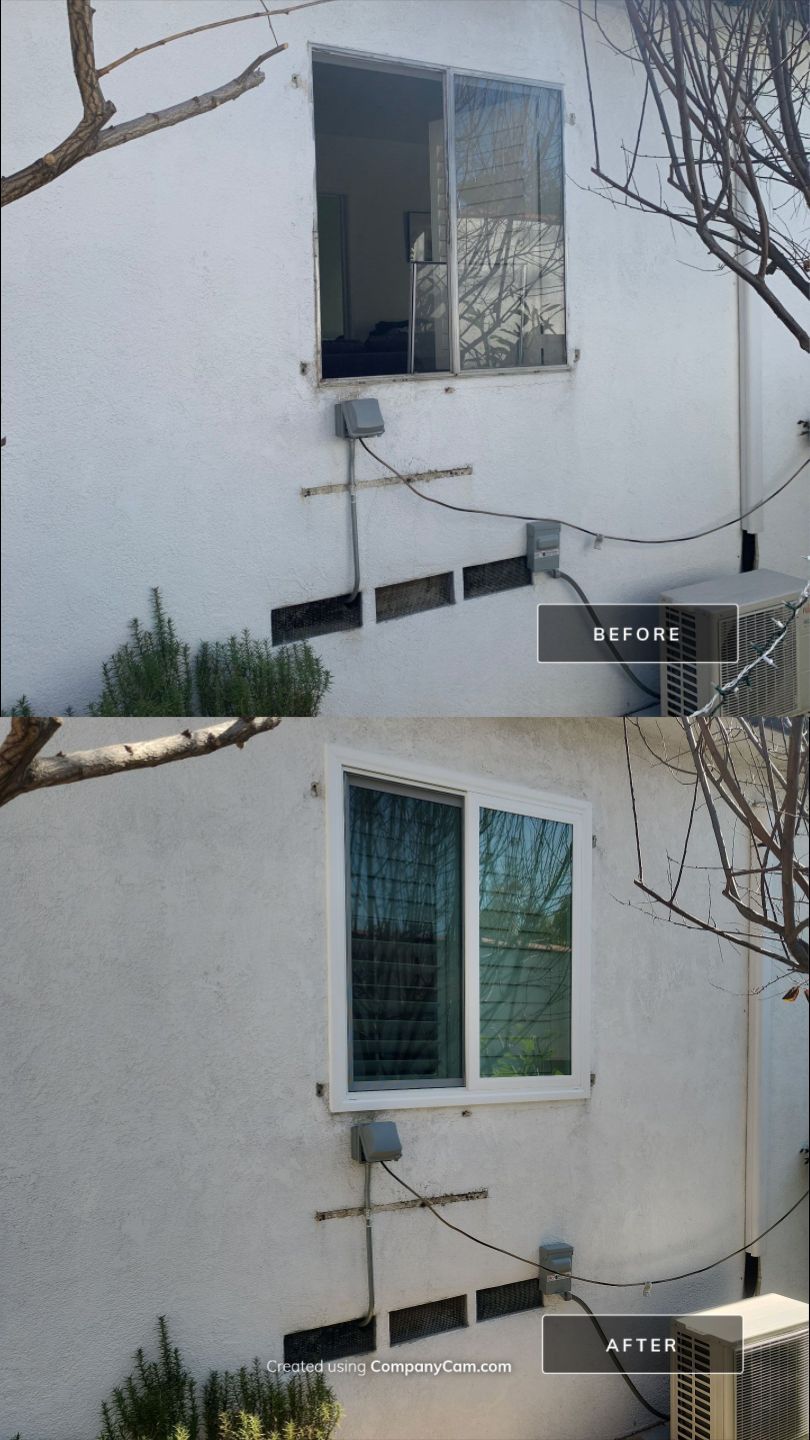 Window Installation using Vinyl Windows by American Window Company