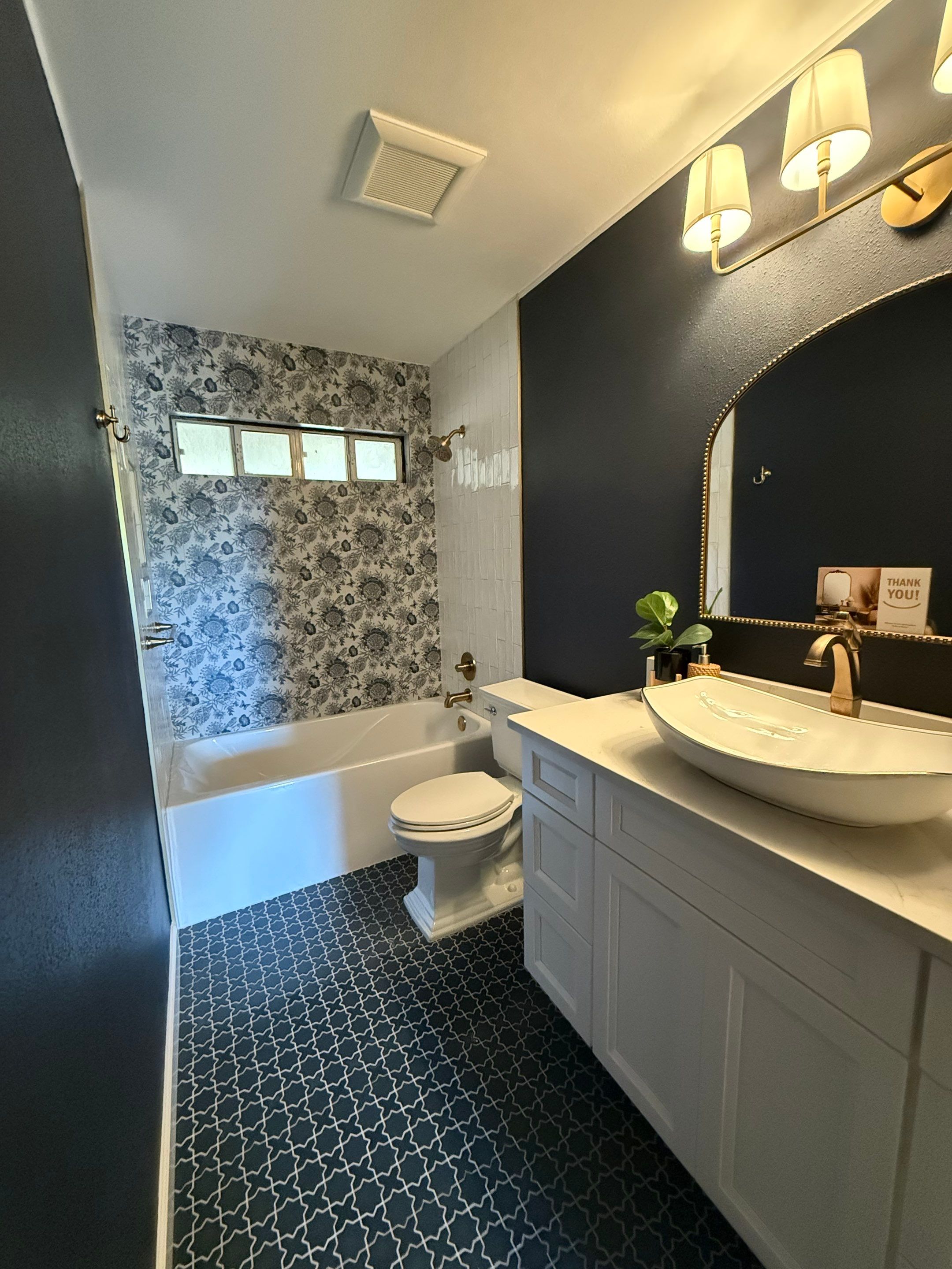 Garden Ridge Guest Bathroom Remodel by Legacy Bath and Kitchen 