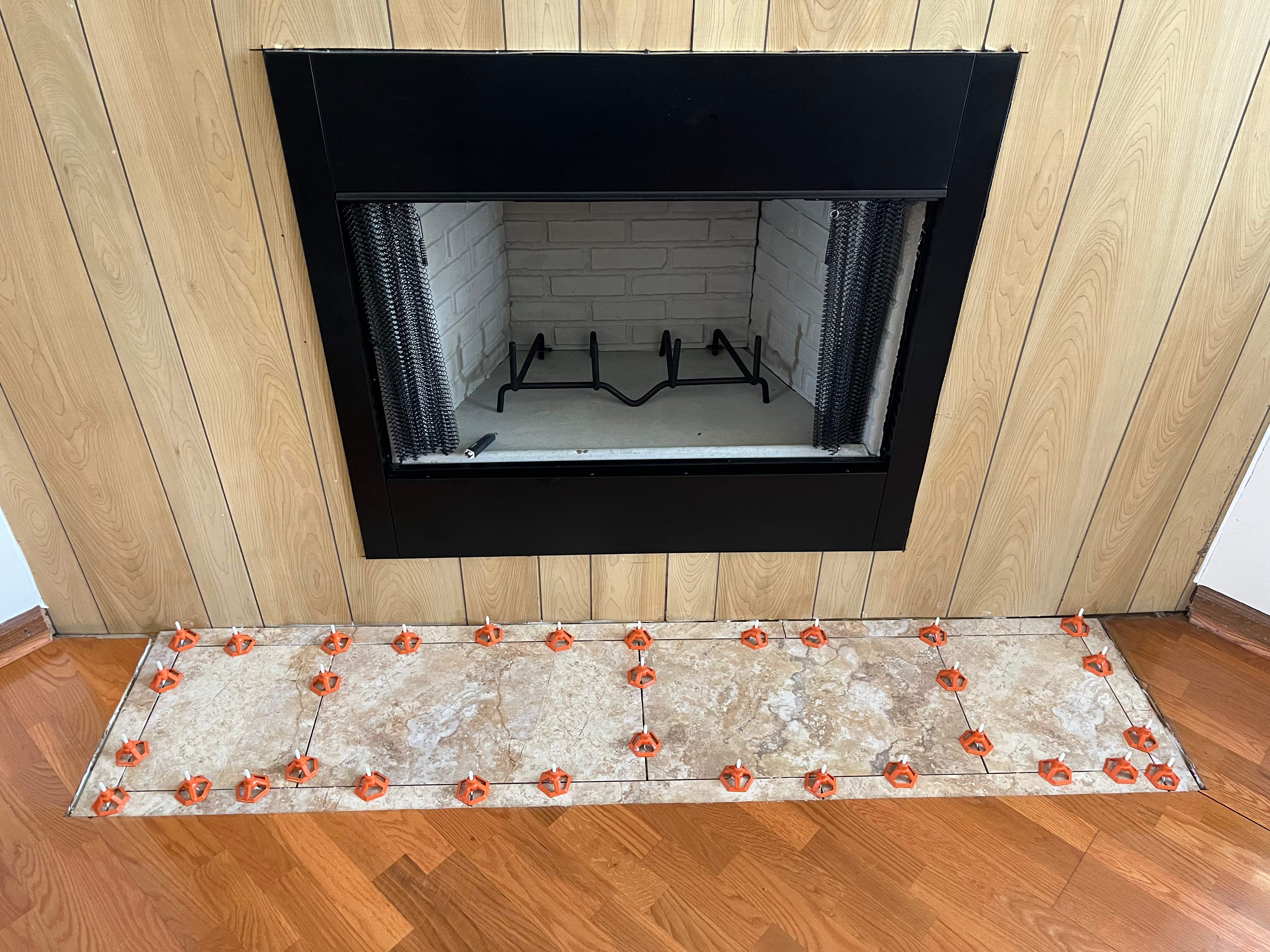 Wood Fireplace Installed in Virginia Beach by Premier Chimney and Roofing
