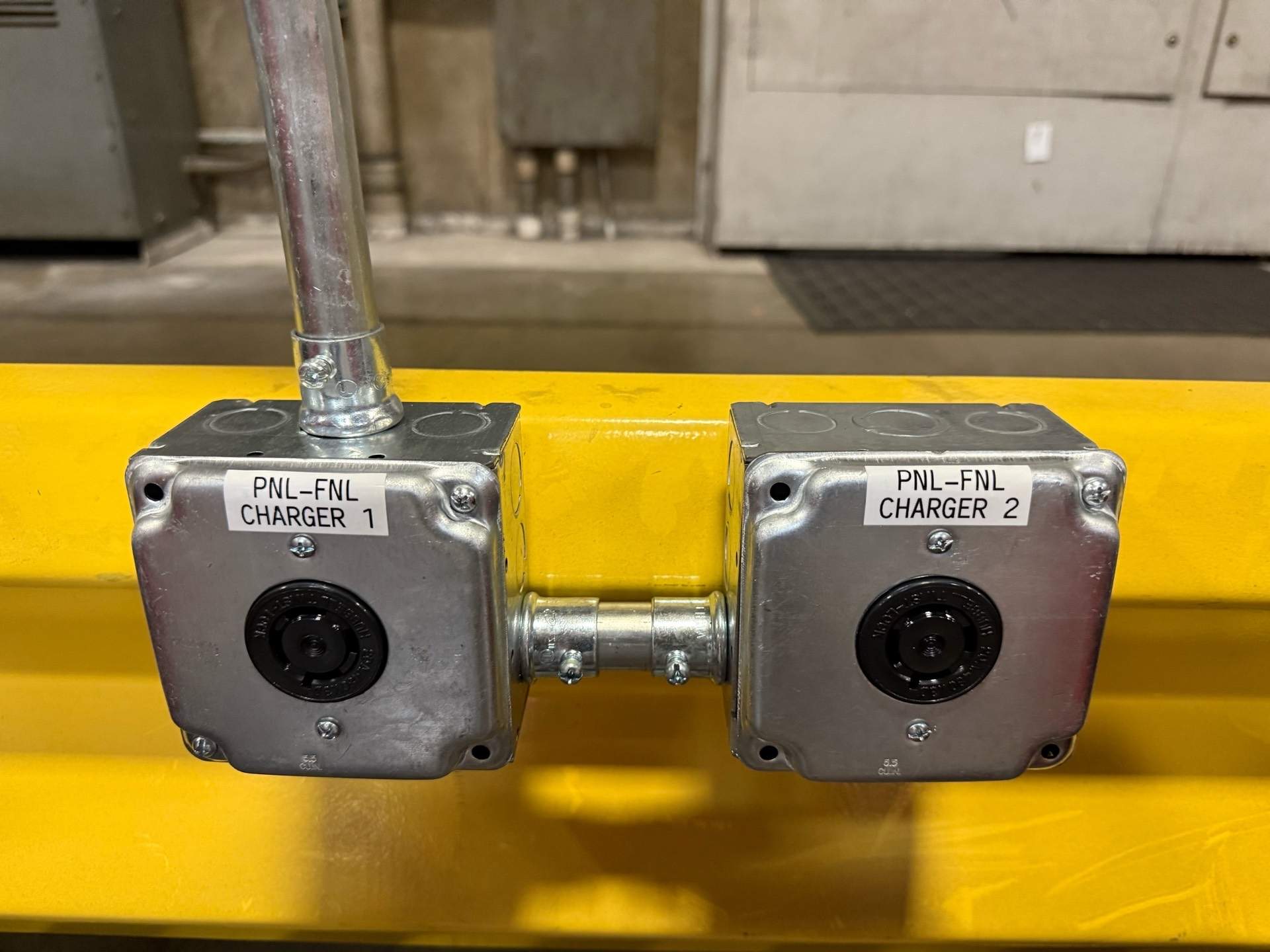 Forklift Charging Stations & LED Lighting Upgrade – Chemical Storage Facility, Santa Fe Springs, CA by Ring and Ping Inc.