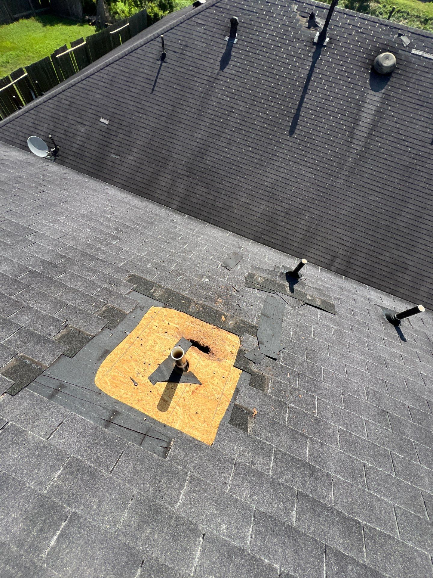 Residential Roofing Repair using Owen's Corning Duration (Lifetime) Shingles by Roof Repair Company