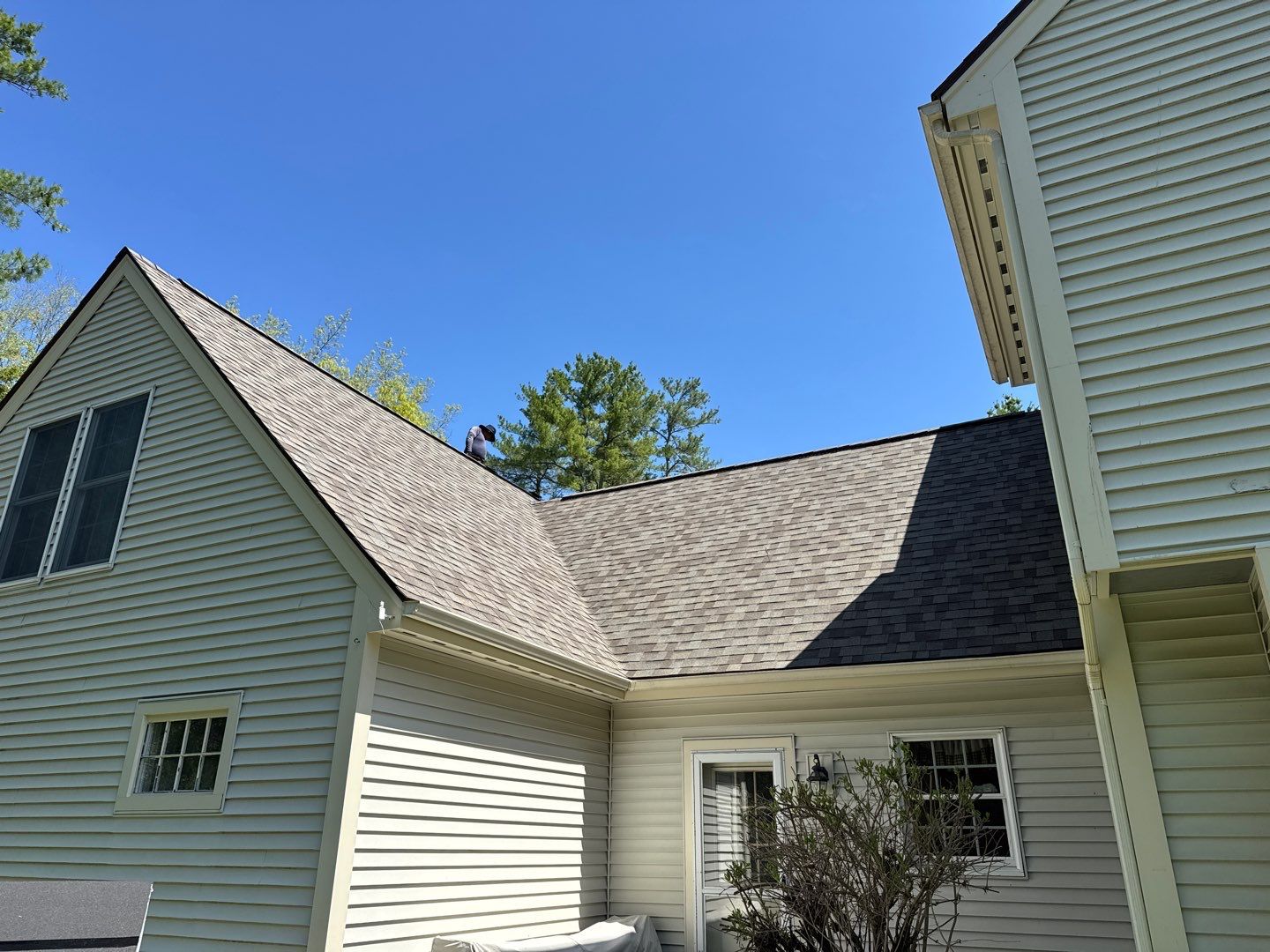 Veterans Helping Veterans – Full Roof Transformation with Owens Corning Driftwood! by Sensible Home Solutions