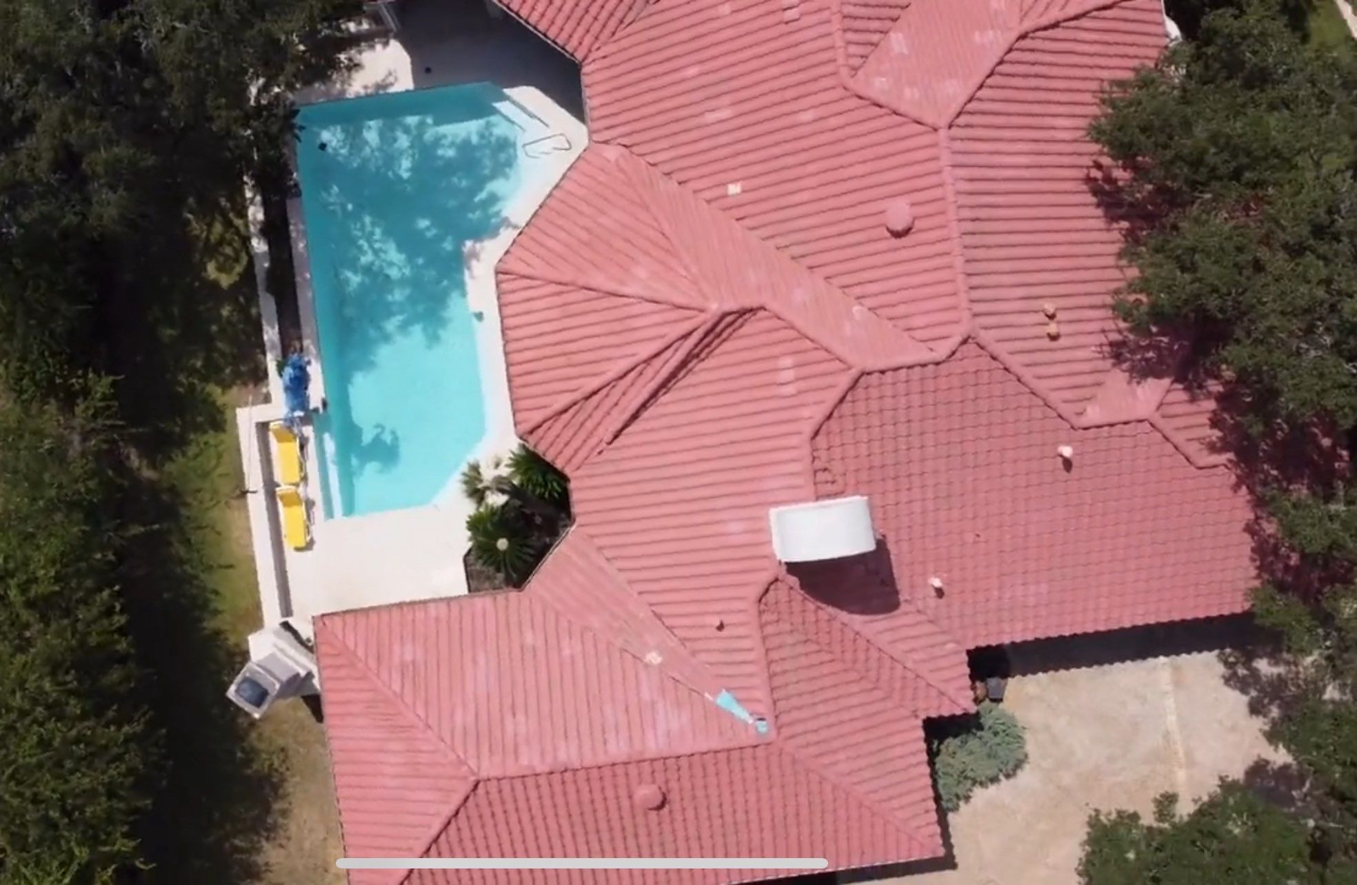 Tile Roof Wash Project in San Antonio by Bright Choice