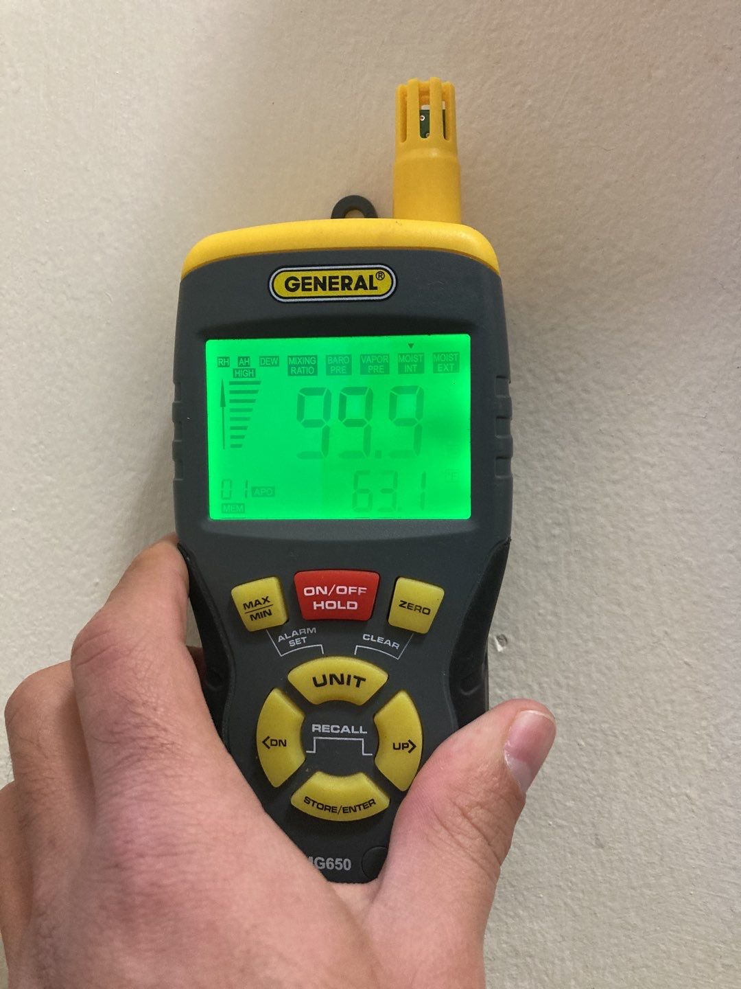 Water Damage in Bathroom by Accountable Home Services