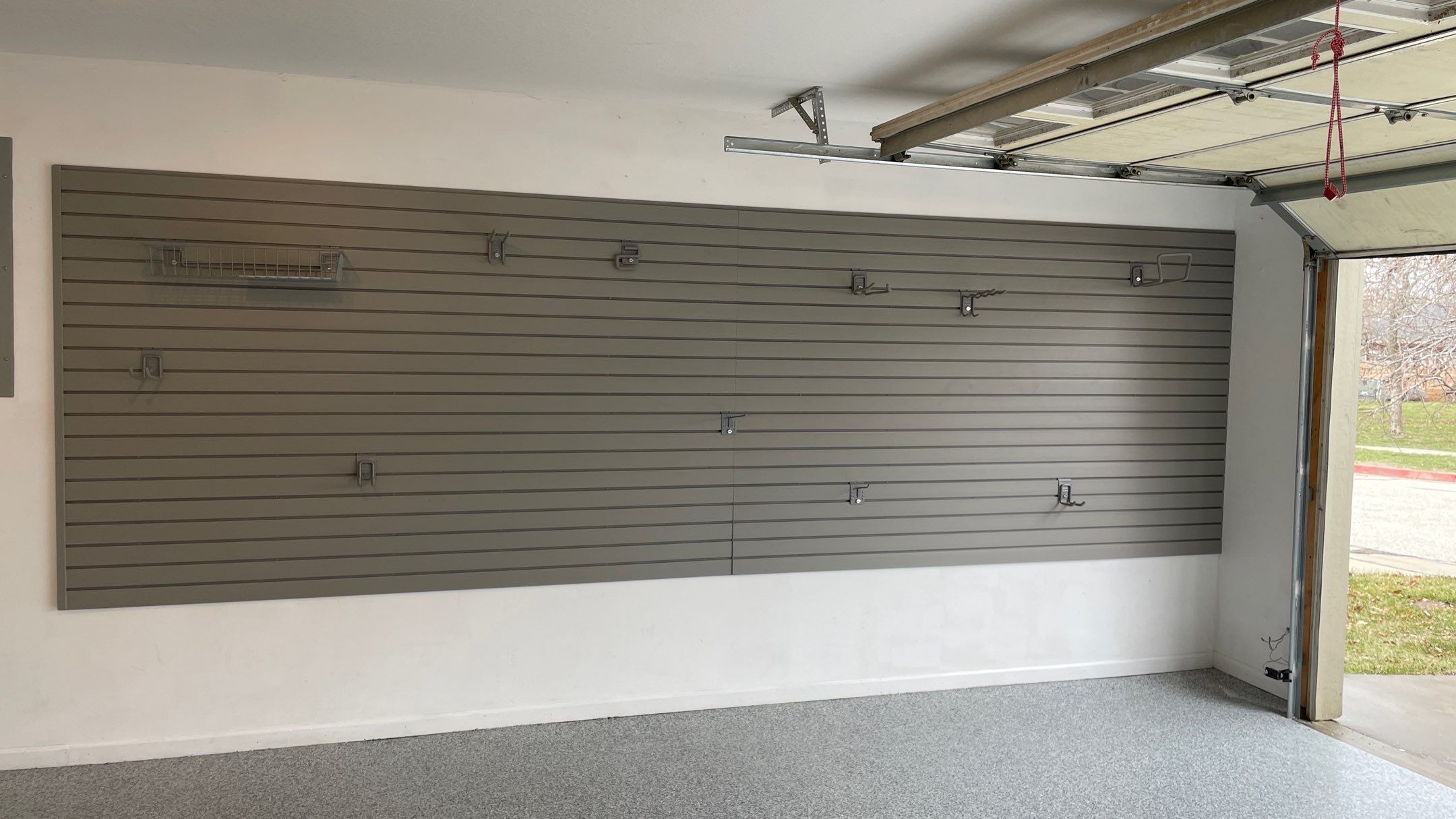 Matt J. upgraded his garage with our Polar Floor by Banner Garage