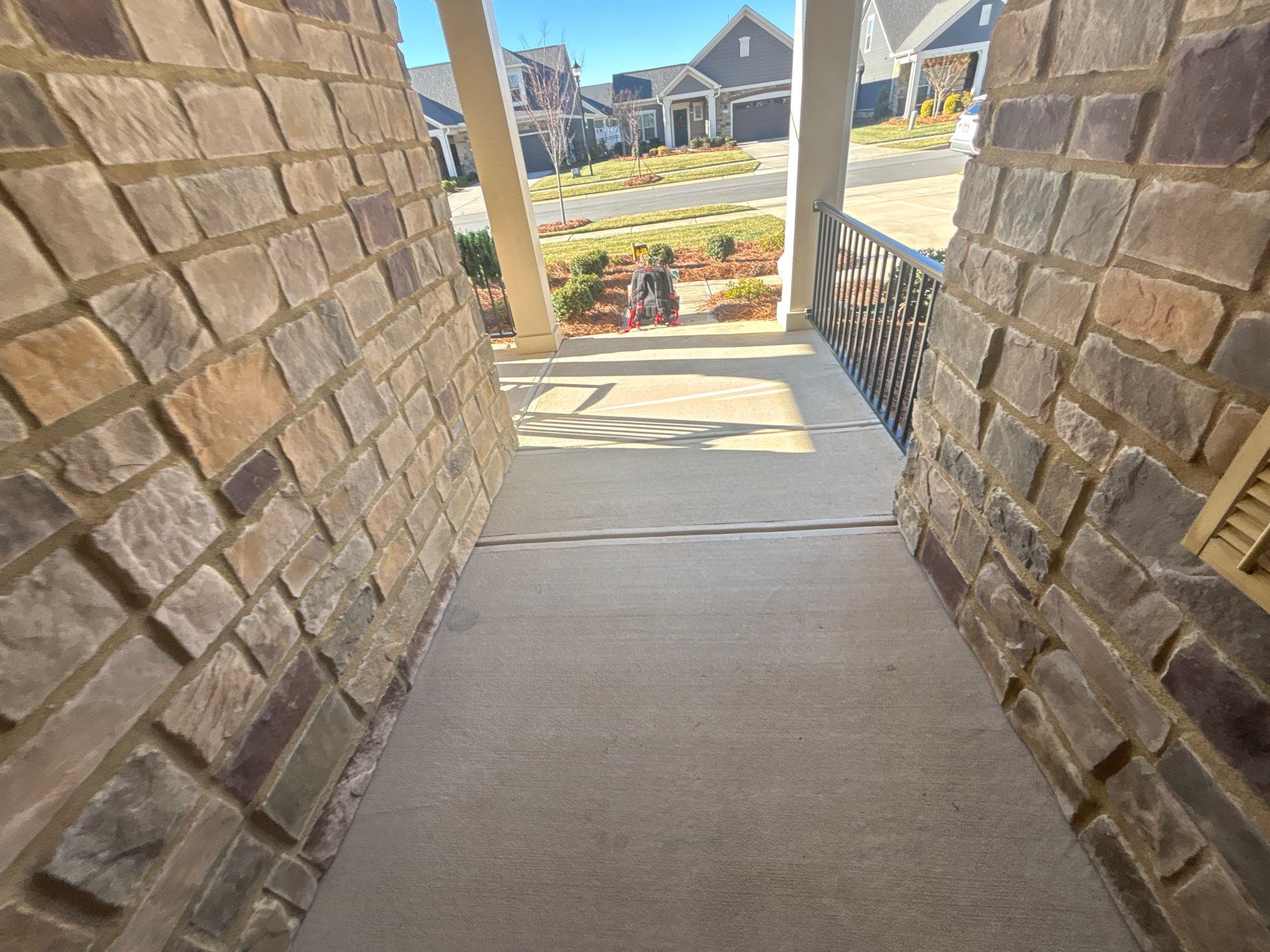 Concrete Driveway using Concrete Stain by DuraSeal
