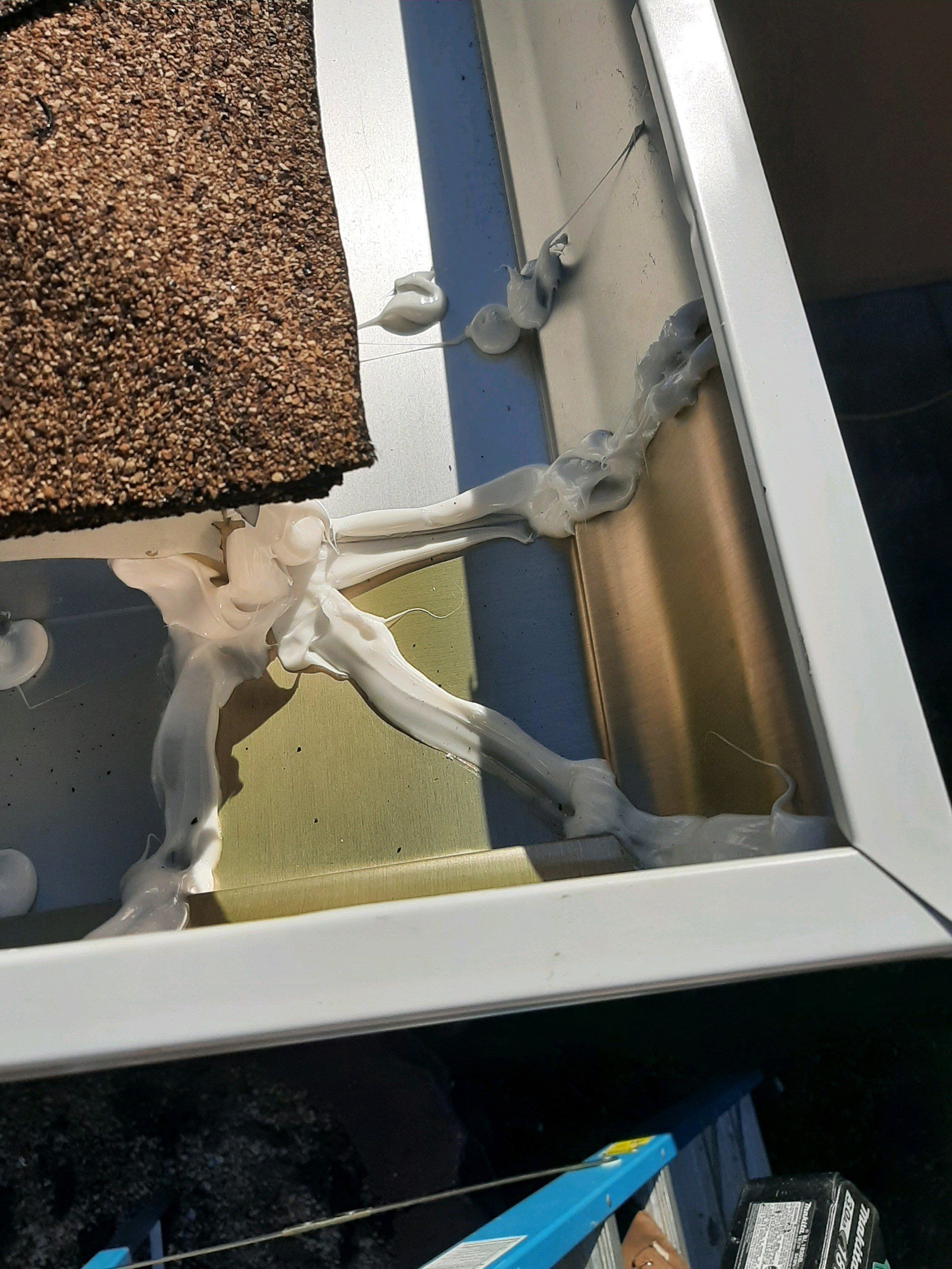 Seamless Gutter Installation using White K-Style Gutters by Gutter Professors