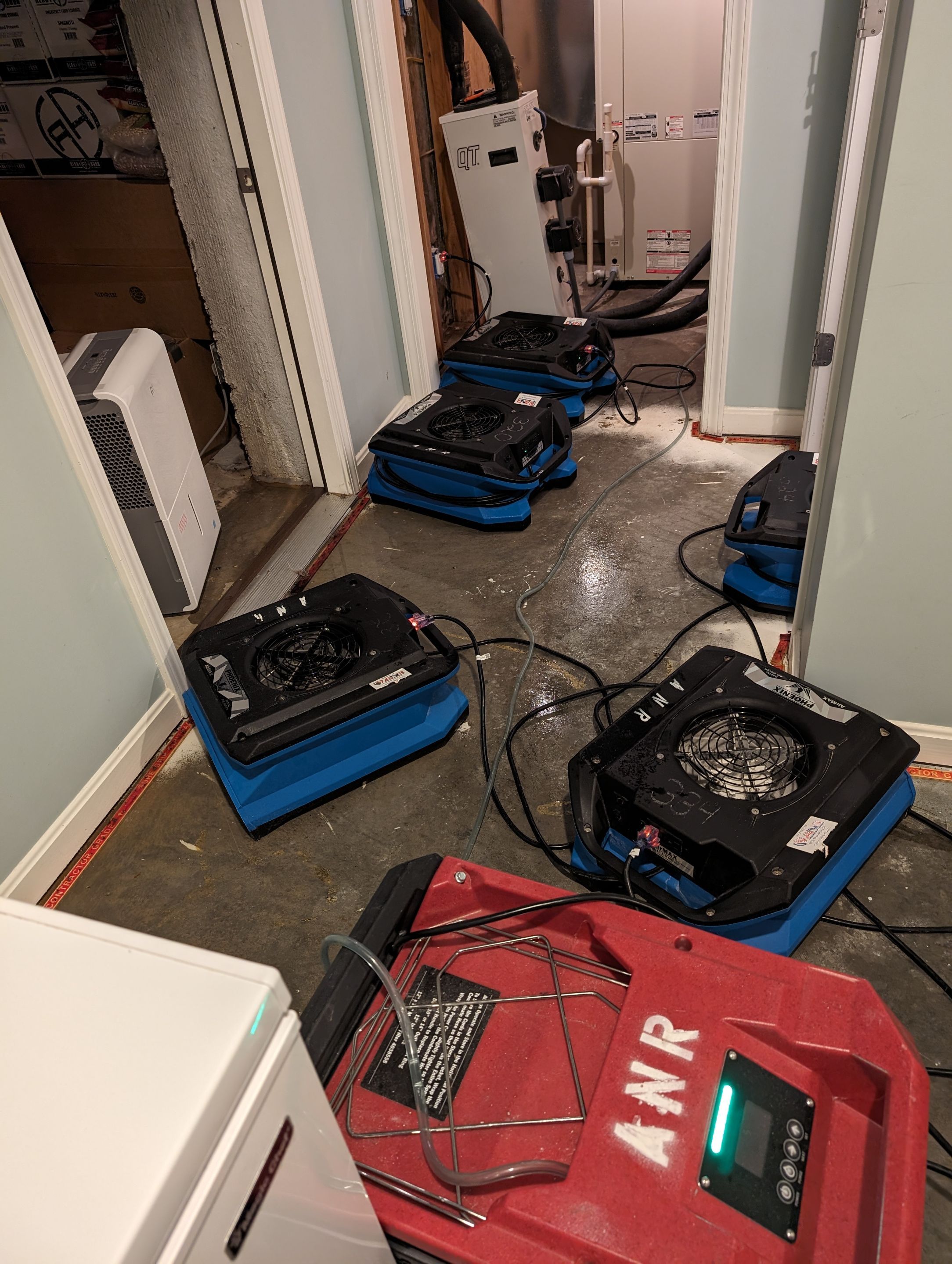 Emergency Service Flood in Basement by ANR Restoration