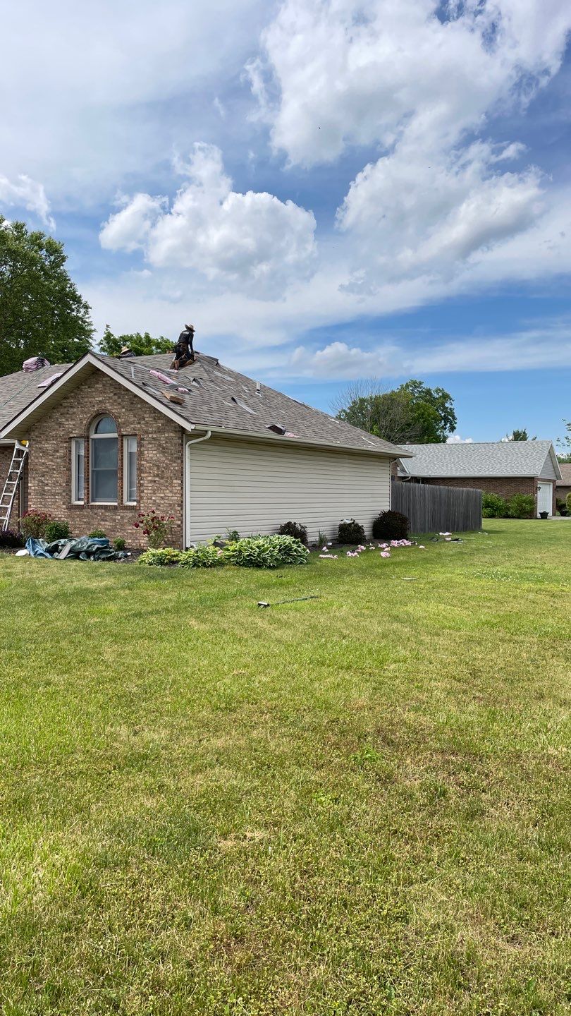 Project in Muncie, IN by Rodeffer Roofing INC