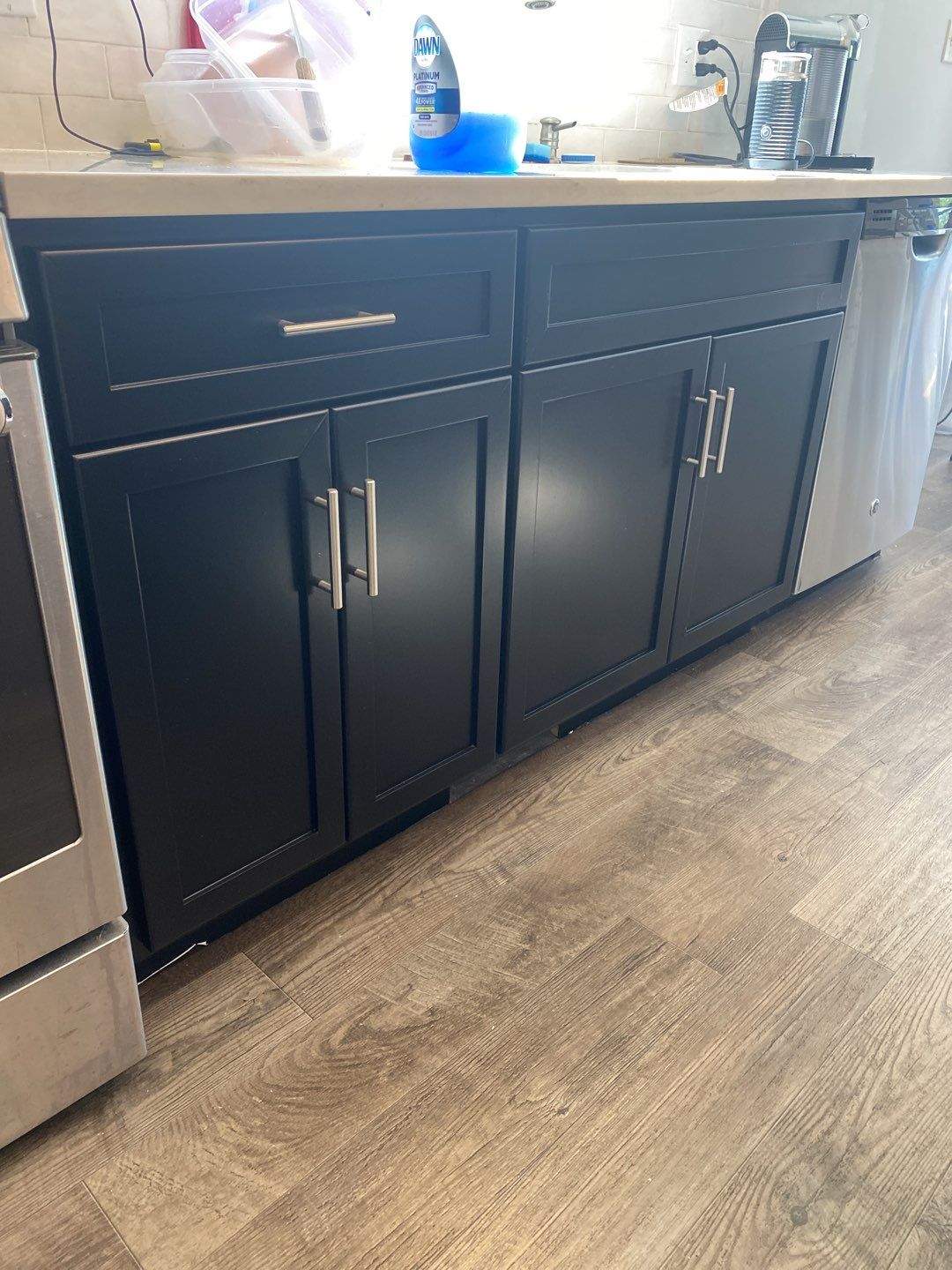 High End Kitchen Cabinet Painting by Ryan Amato Painting LLC and Lehigh Valley Epoxy