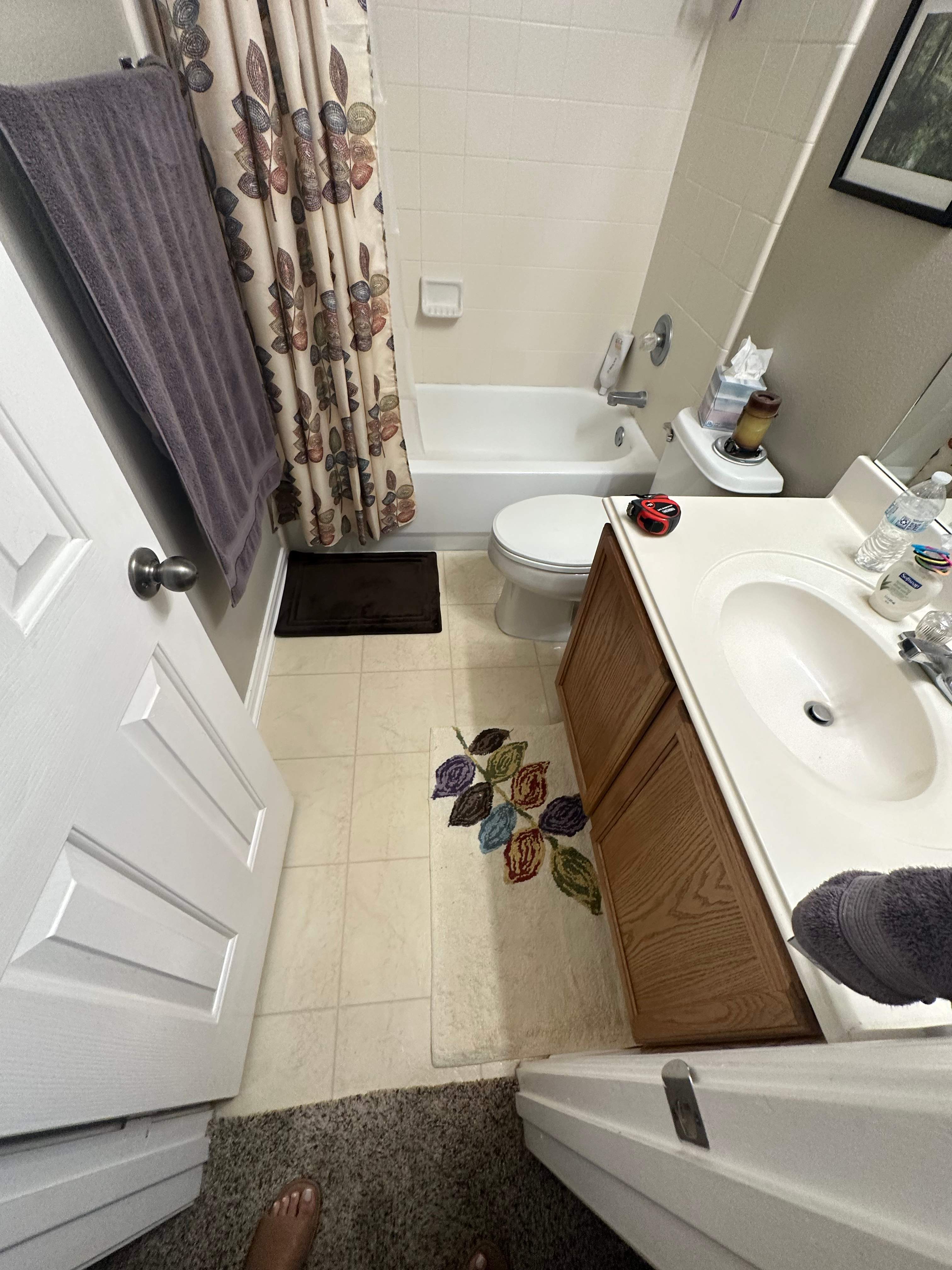 San Antonio Guest Bathroom Remodel by Legacy Bath and Kitchen 