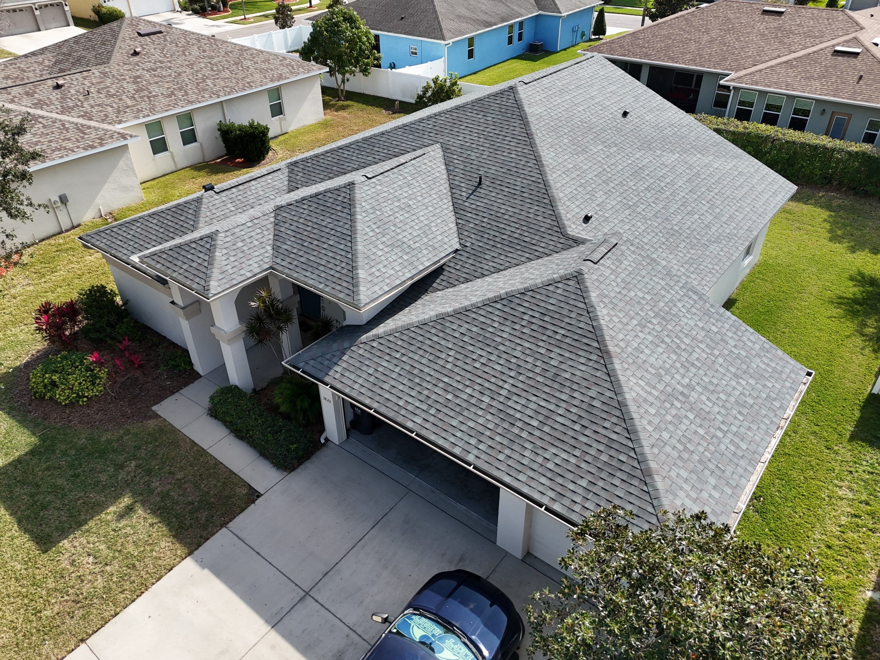 Roof Replacement in Ruskin FL. by Steadfast Roofing 