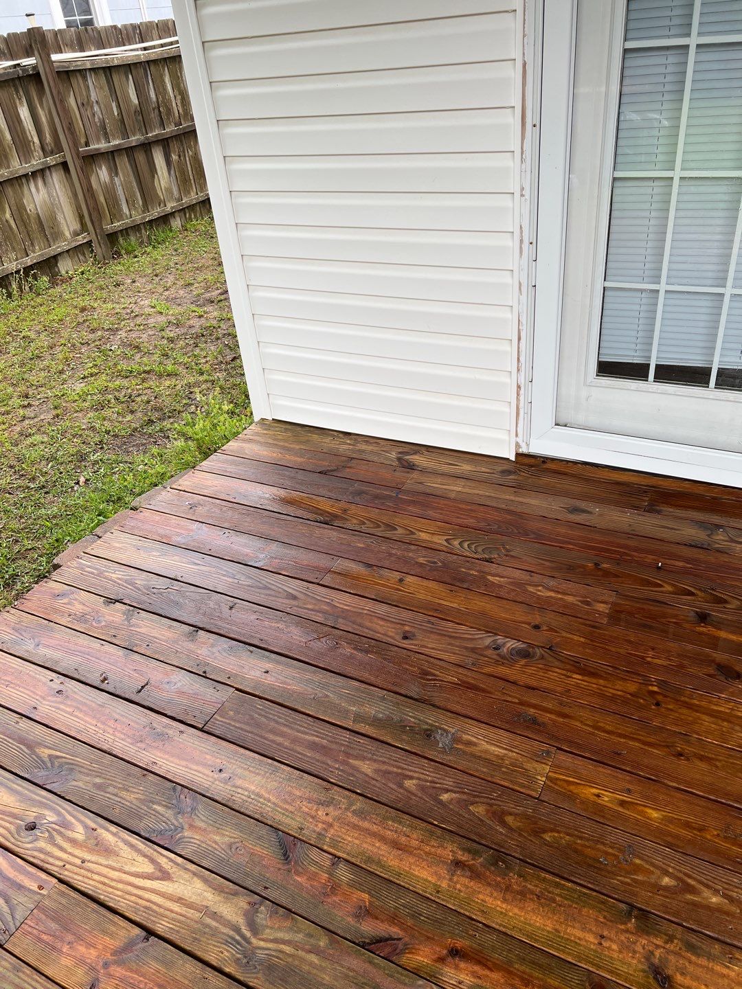 Weathered Deck using Wood Sealant by DuraSeal