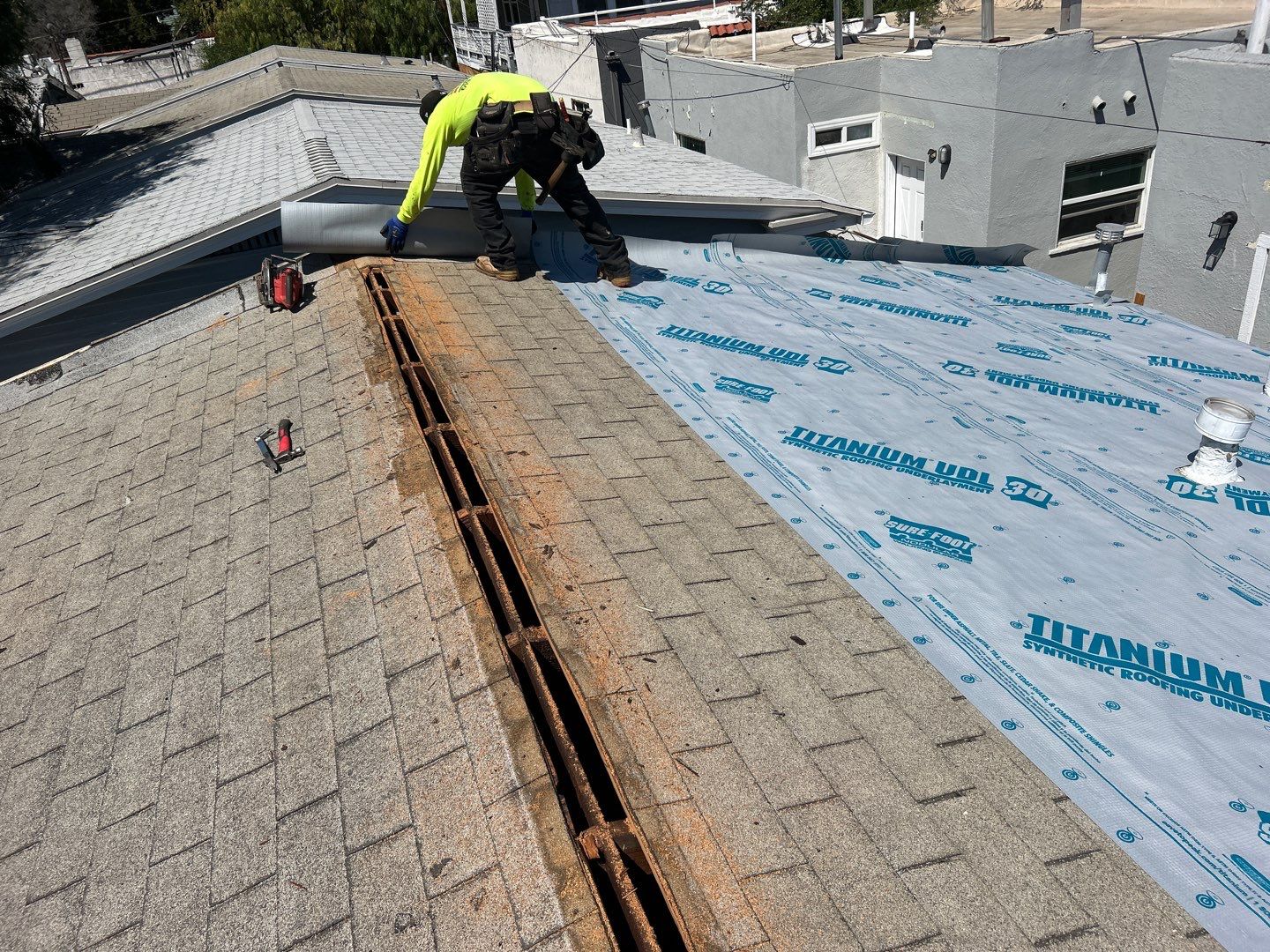 Architectural Asphalt Shingle Roof Replacement in San Diego by Reliable Roofing San Diego Inc.
