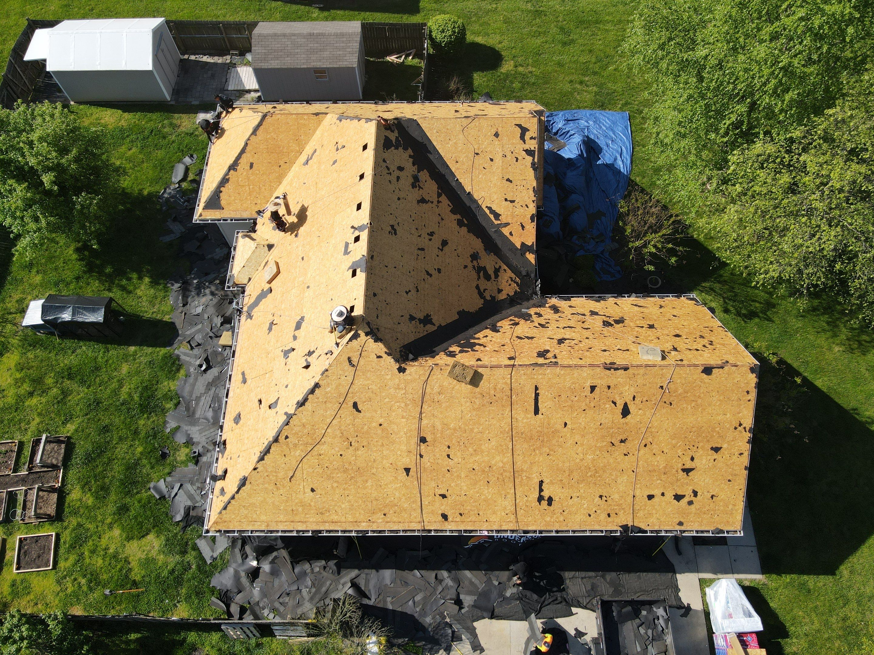 Residential Roofing Installation using GAF HDZ Roofing System  by Undersun Roofing 
