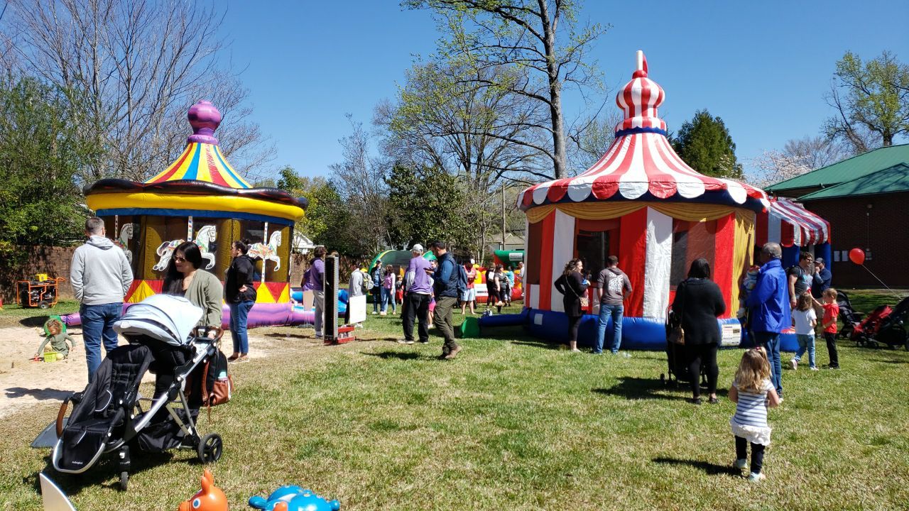 Charlies Hart Foundation Carnival Fundraiser using labor by Power Wash Masters LLC