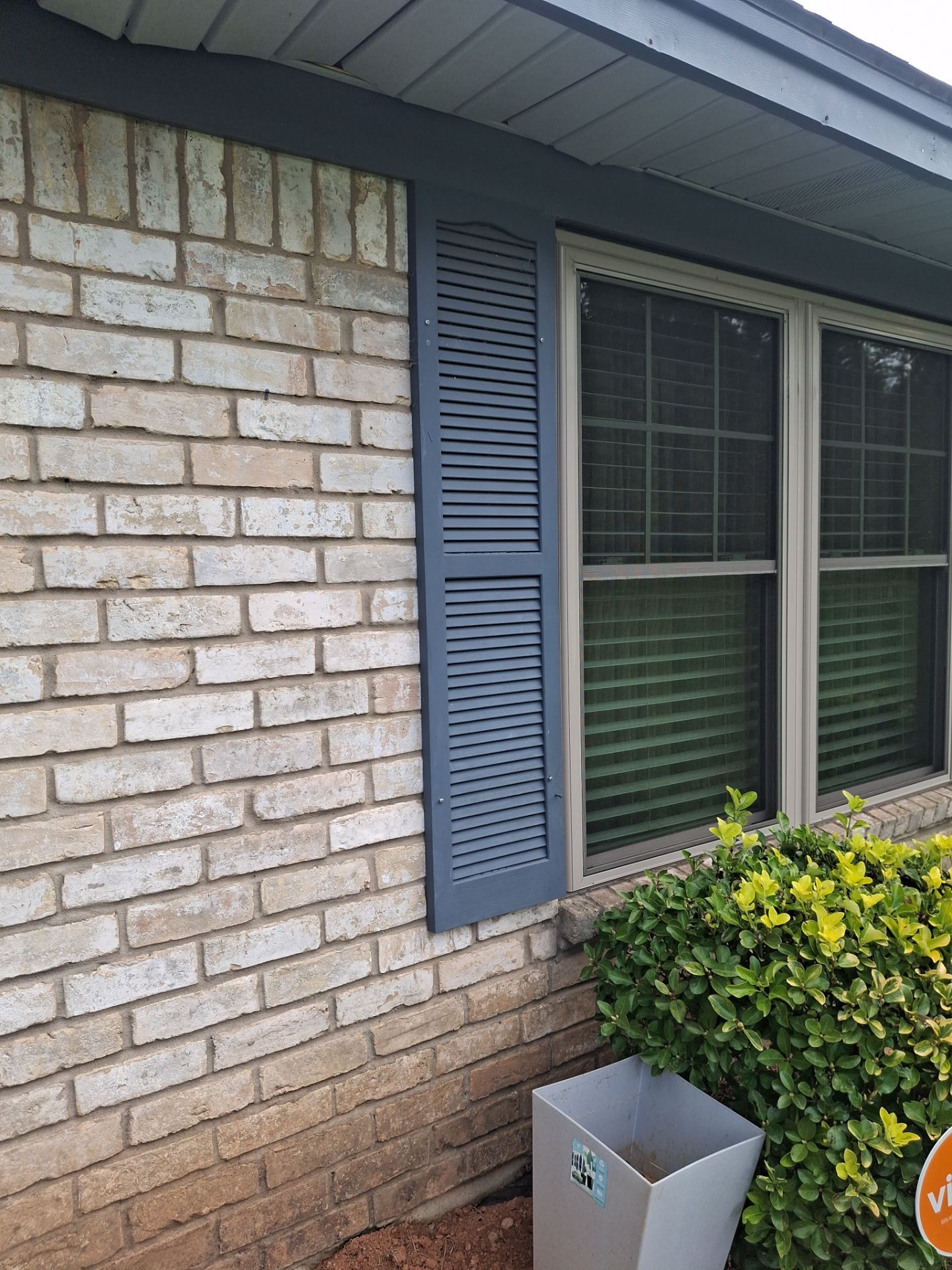 Exterior Refresh Brick Painting Job in Overton, TX by Quality Coats Painting
