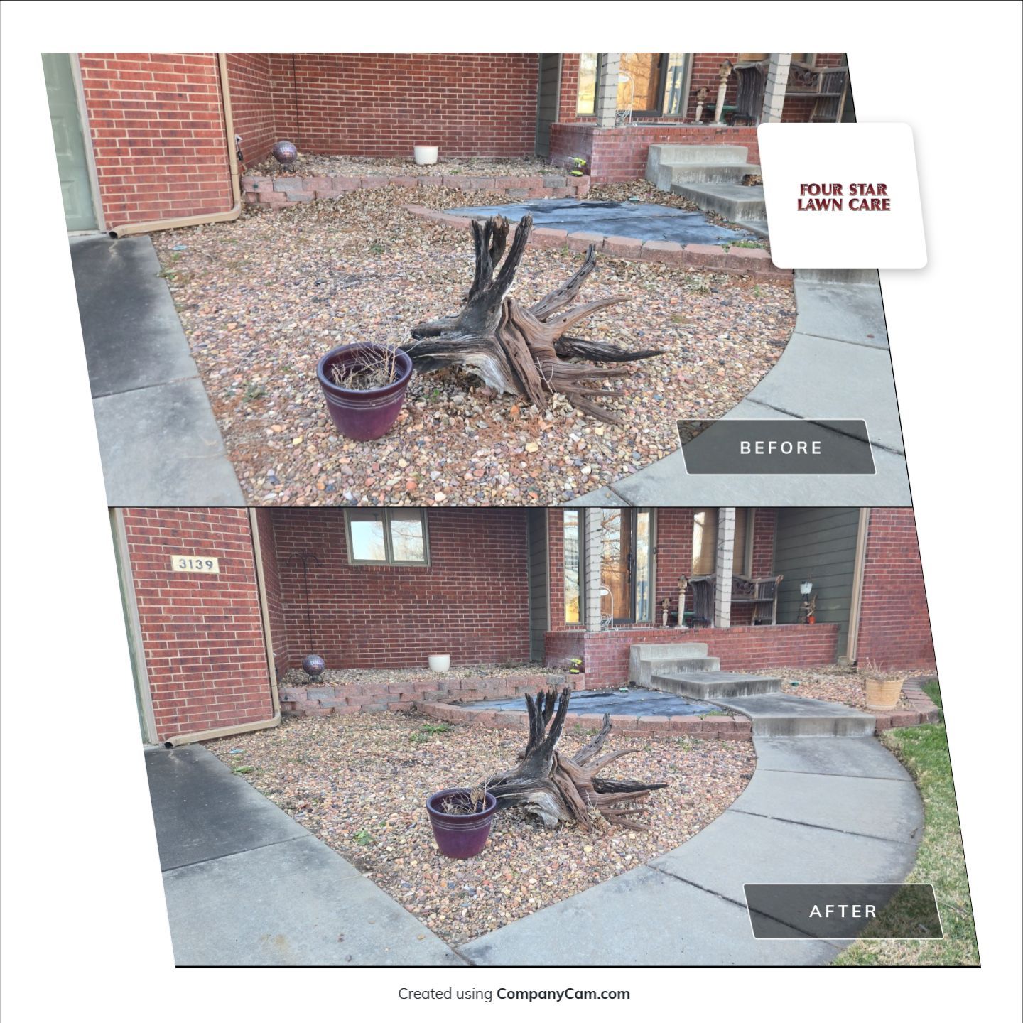 Project in WICHITA by Four Star Lawn Care