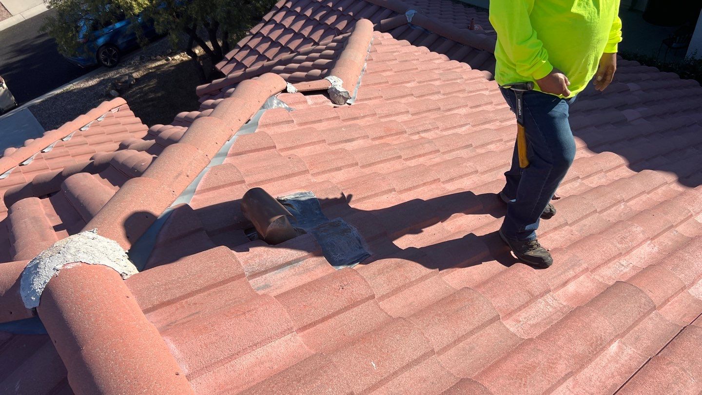 Terracotta Concrete Tile by Reimagine Roofing