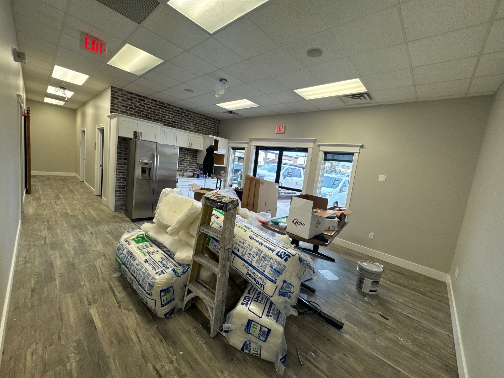 Classic Holdings – Elwell | Ankeny Commercial Interior Repaint in SW Agreeable Gray by Midwest Paint LLC