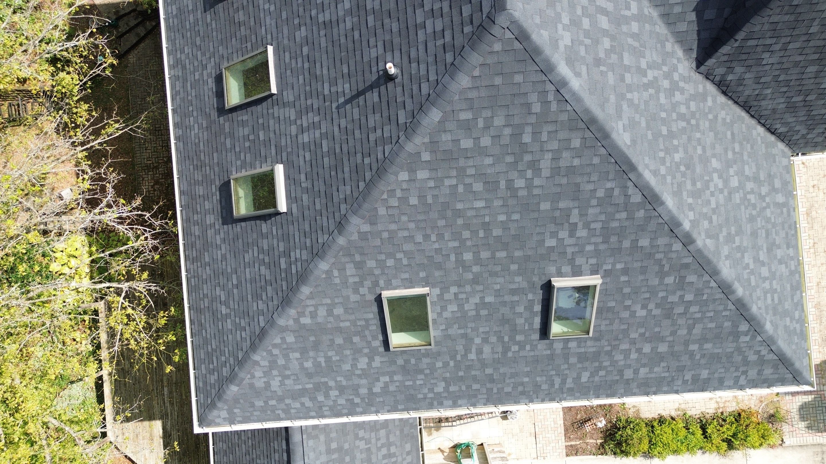 Project in Martinsville by Moss Roofing