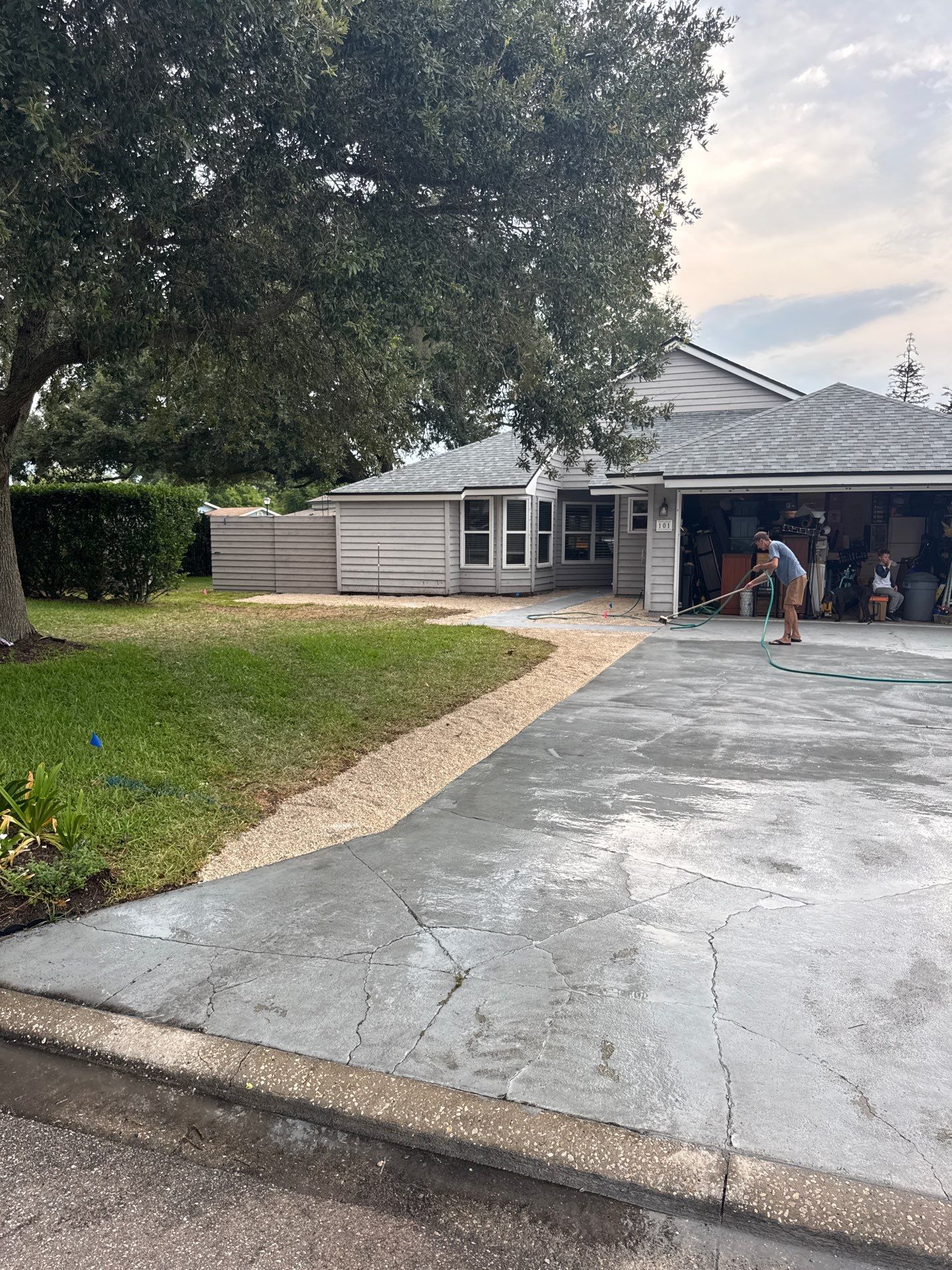 Residential | Sod Removal and Shell Installation by ProGreen Services