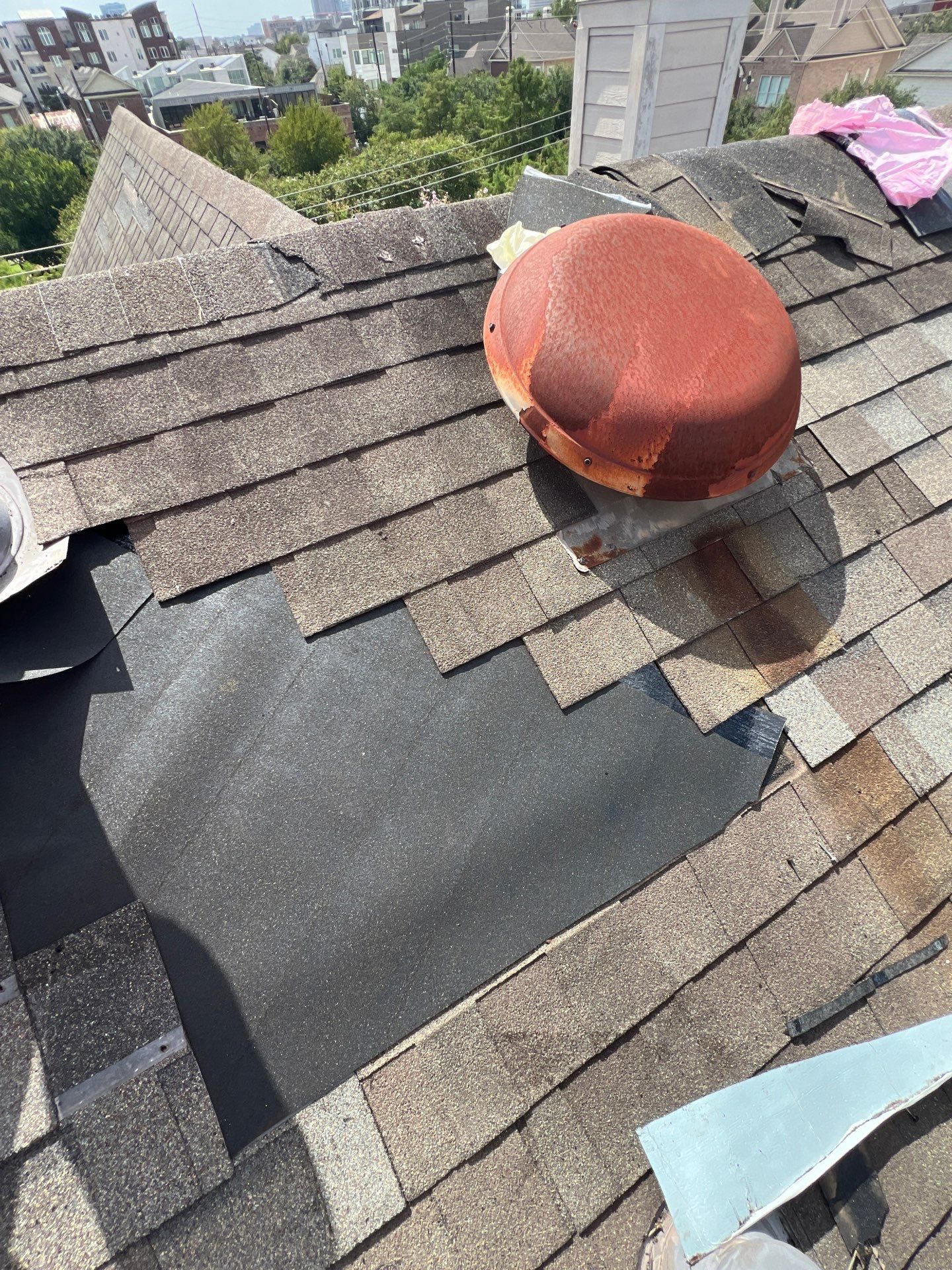 Residential Roofing Repair using Owen's Corning Duration (Lifetime) Shingles by Roof Repair Company