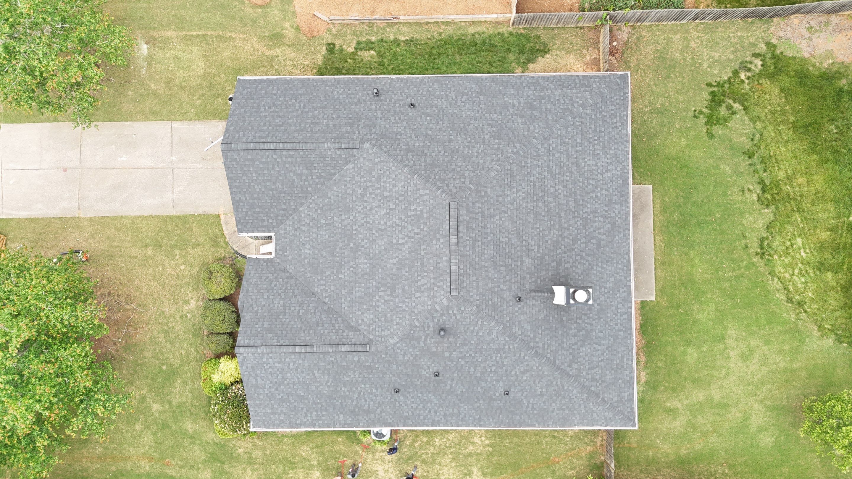 Cumming, GA Roof Replacement CertainTeed Landmark Pro Charcoal Black by Reset Roofing