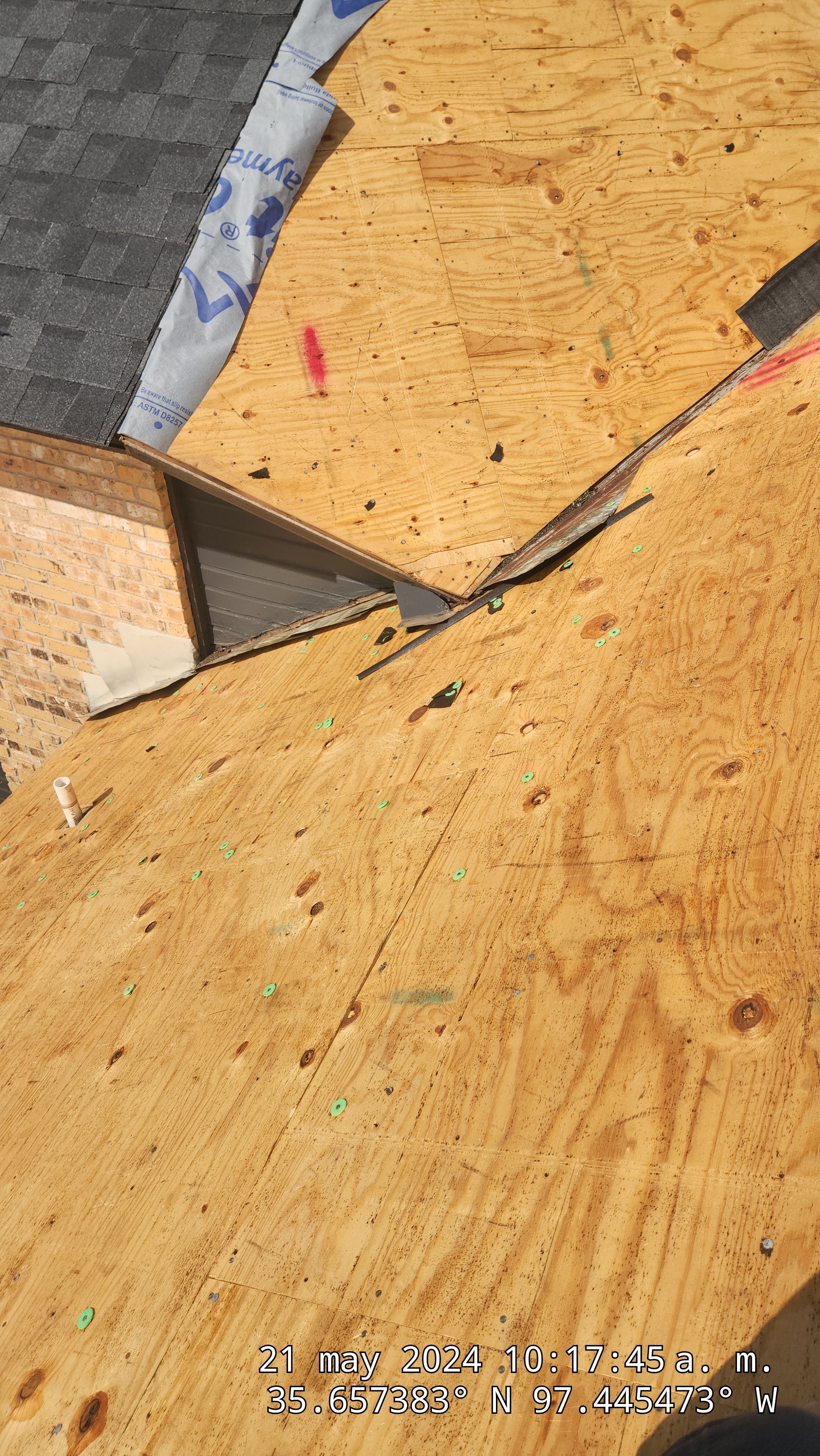 Residential Roofing Installation using Atlas by Castillo Roofing