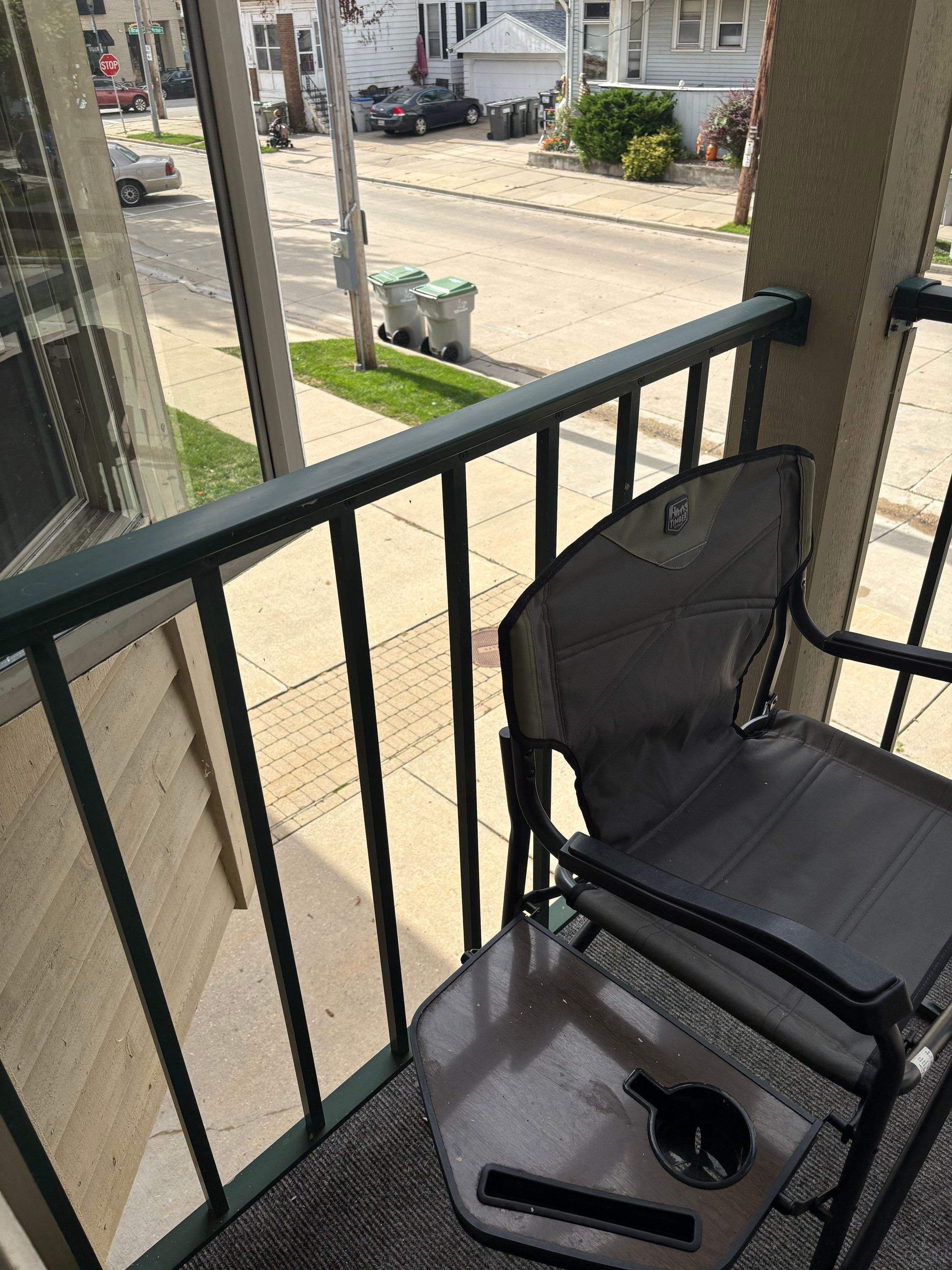 Exterior Door and Railing Finishing by OCS Contracting Services