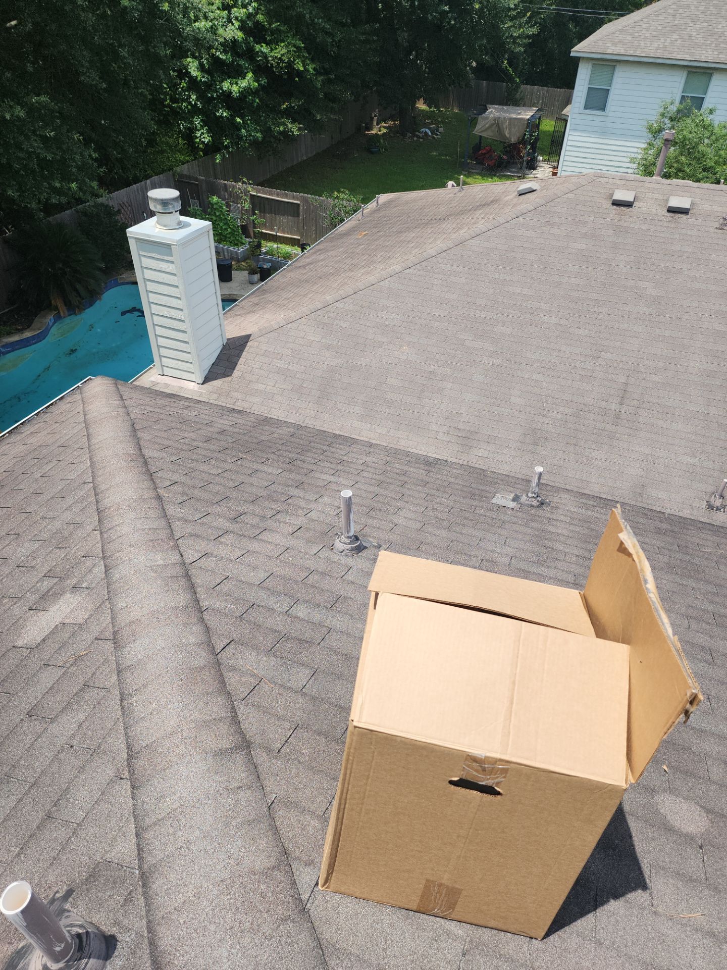 Residential Roofing Repair using Owen's Corning Duration (Lifetime) Shingles by Roof Repair Services LLC