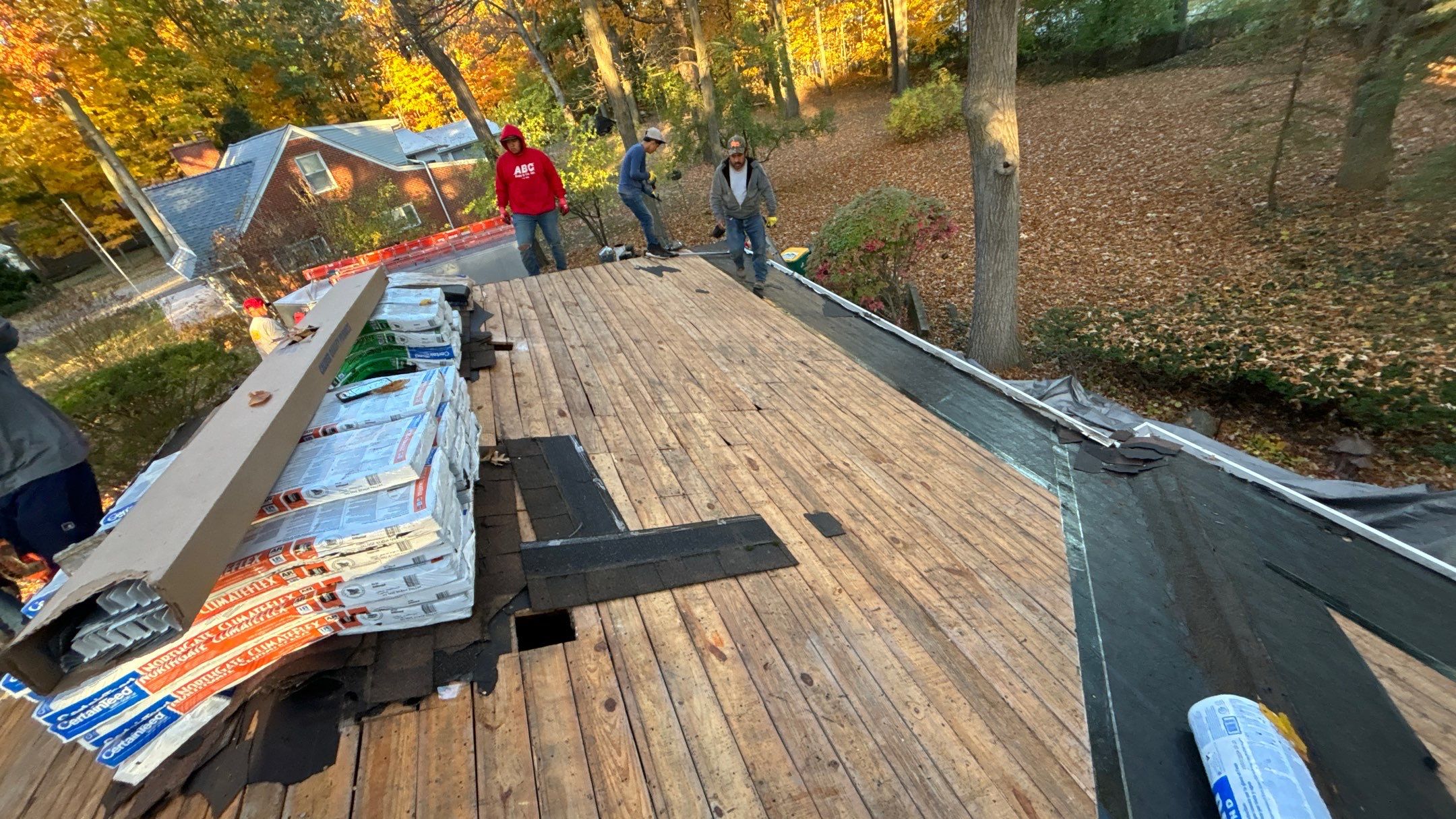 Roof Replacement using CertainTeed Northgate by 180 Contractors