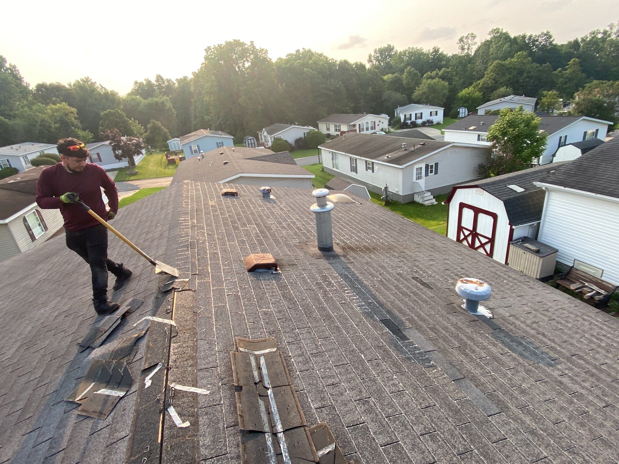Roof Replacement using CertainTeed Landmark by 180 Contractors