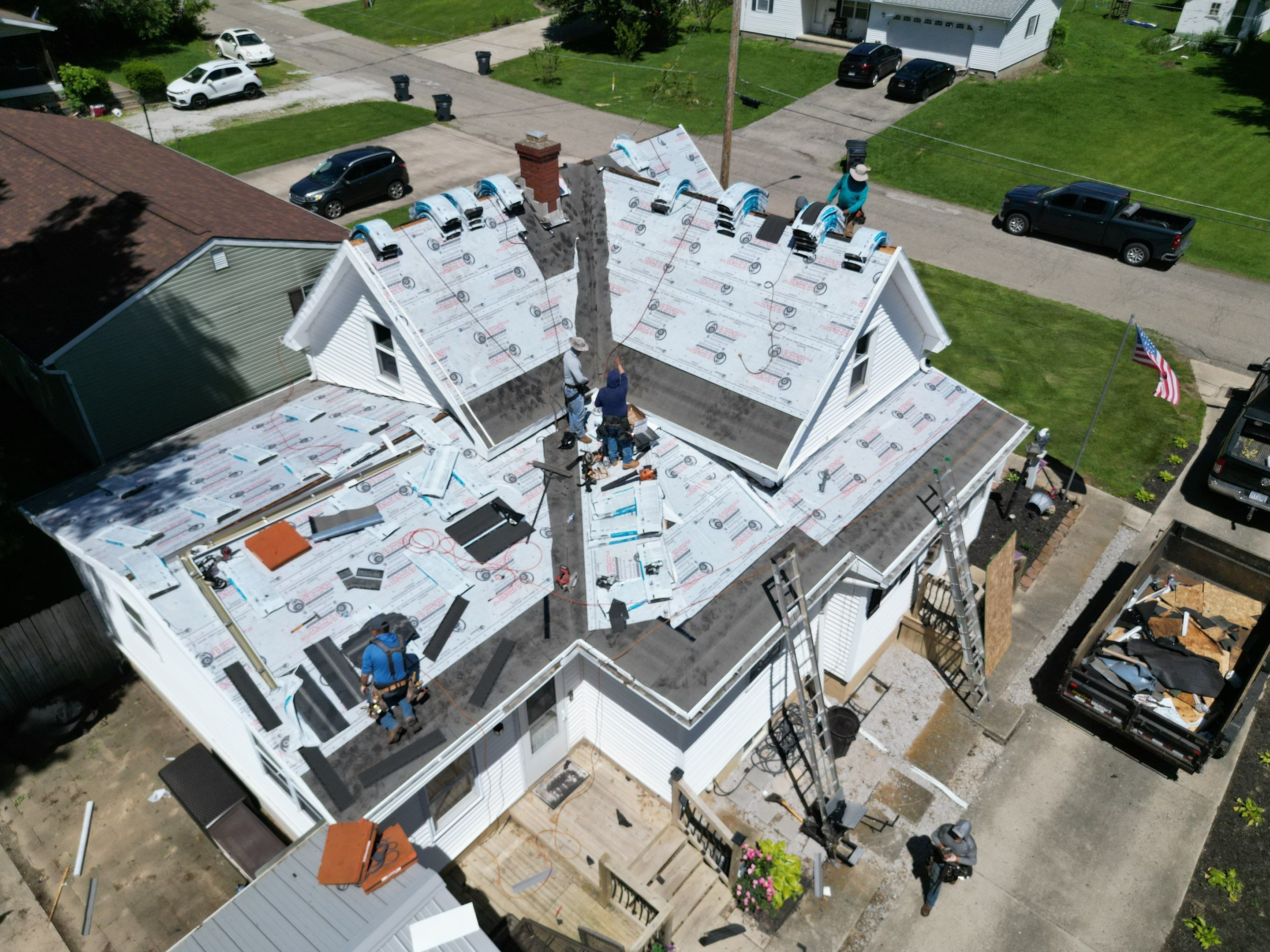 Full Roof Replacement by Woodring Gutters & Contracting 