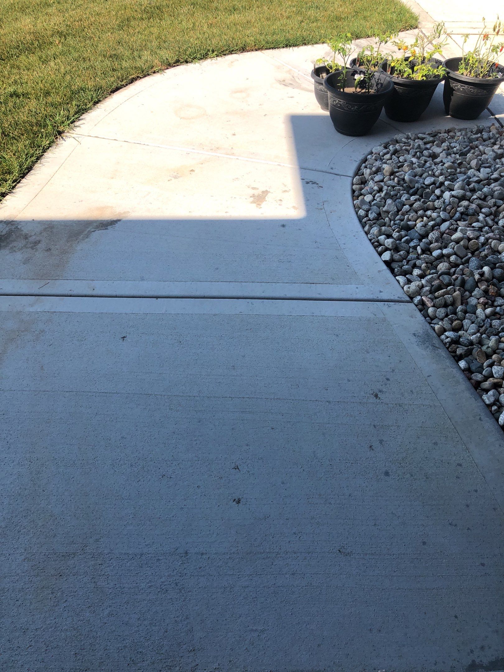 Olathe, KS -- Stoop/Sidewalk Tuscan Overlay by Big Red Decorative Concrete, LLC