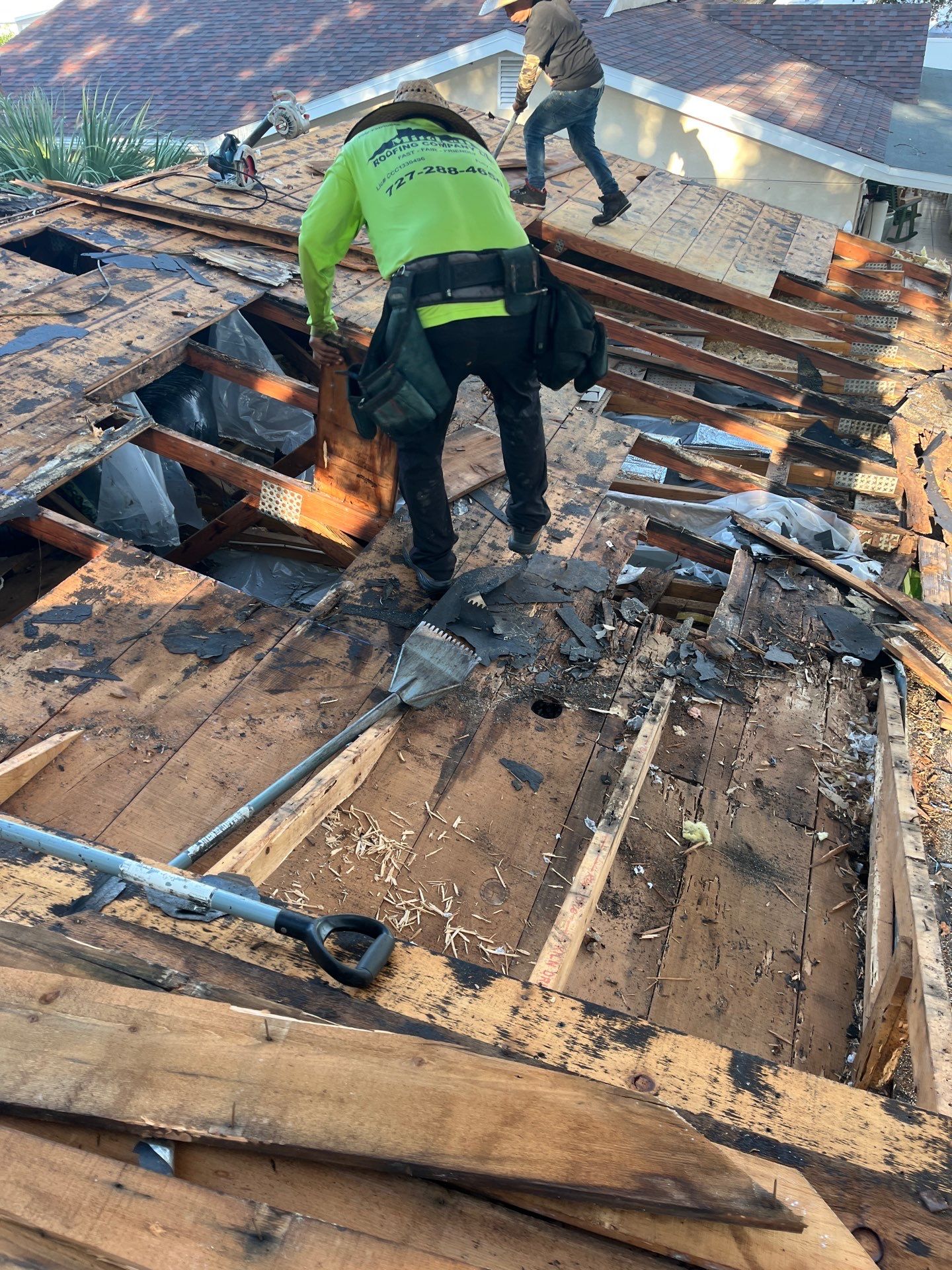 Project in St. Petersburg 33703 by Mitchell Roofing Company LLC
