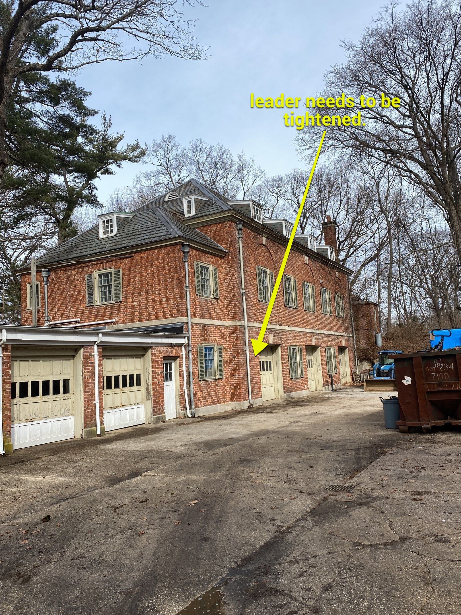 Caumsett Mansion by Above All Gutters 