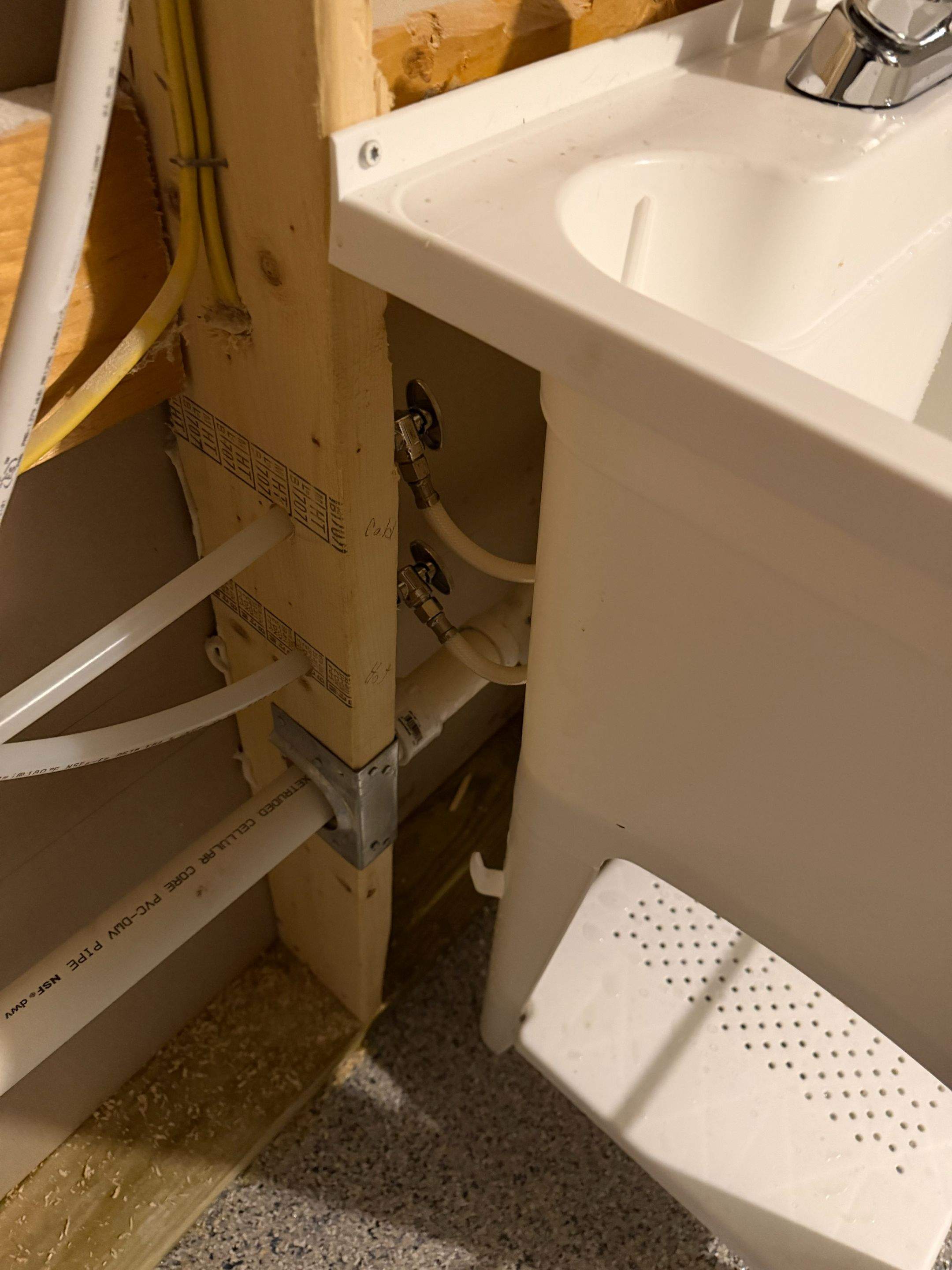 Garage Storage Lift & Basement Utility Sink Installation by Laser Focused Solutions LLC