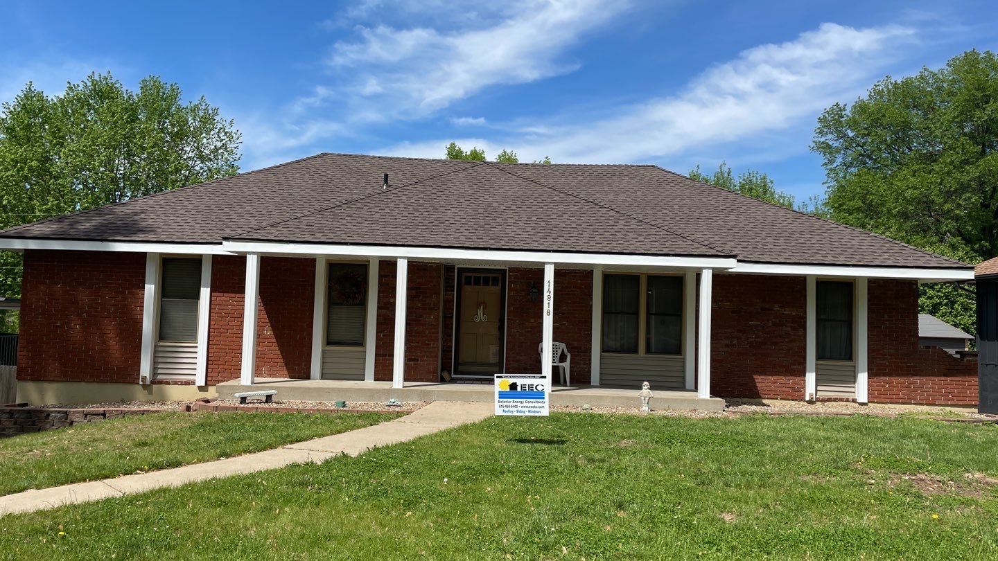 Residential Roofing Installation and adding our Premium Point  by EEC  Windows, Siding & Roofing 