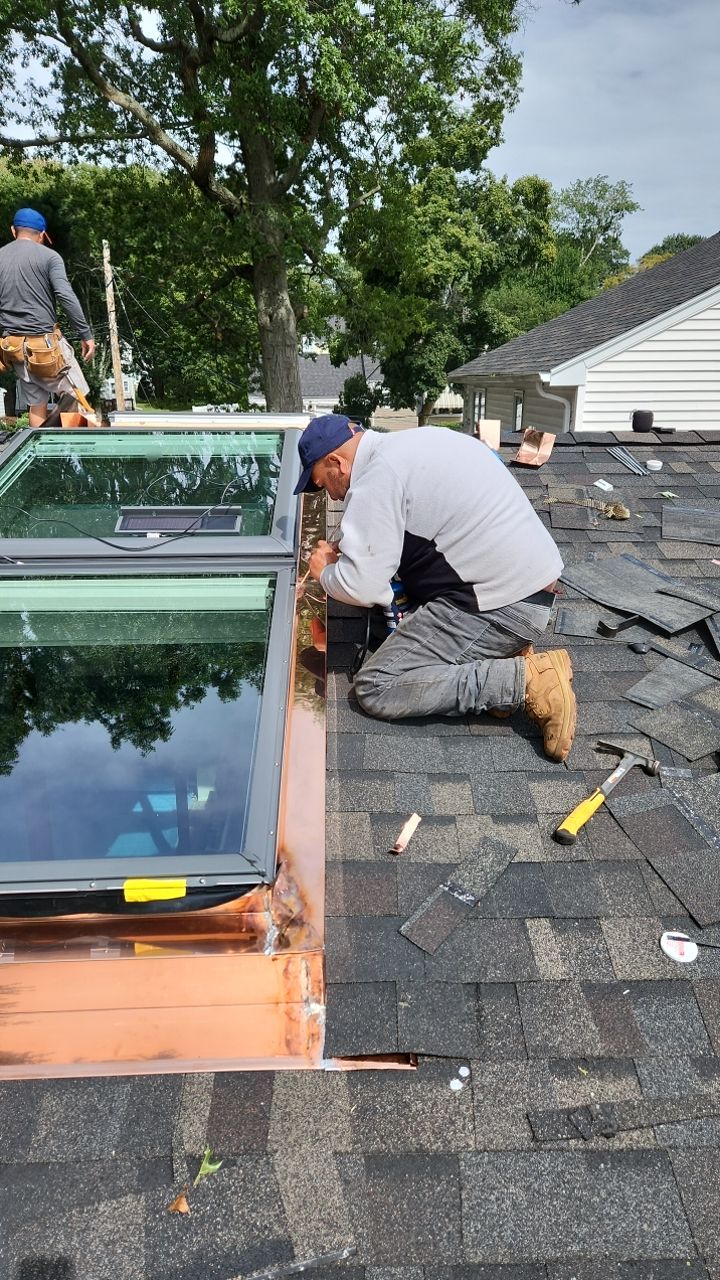 Residential Roofing Installation using Owens Corning TruDefinition Duration Designer - Black Sable by A Plus Exterior