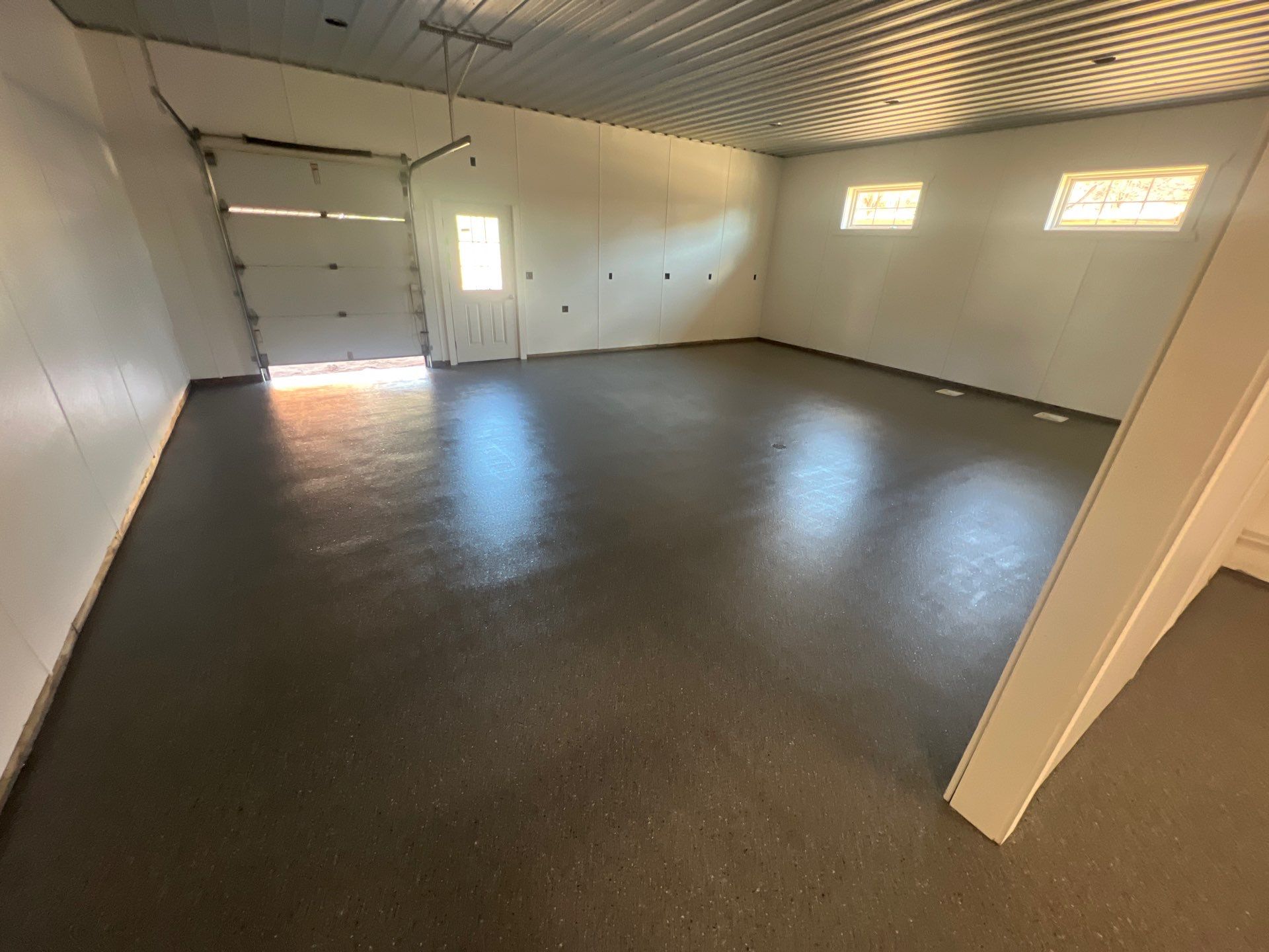 Epoxy floor coatings throughout multiple Farm Buildings!! by Gordon Painting