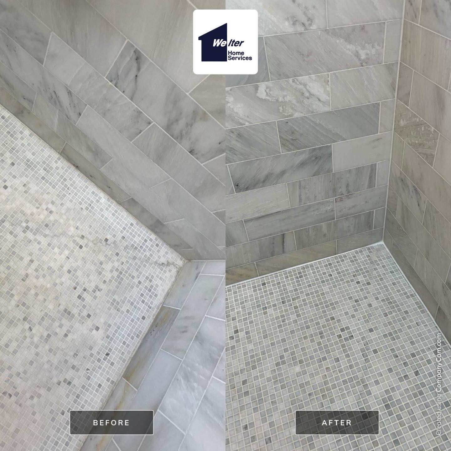 Shower Grouting & Caulking by Welter Home Services