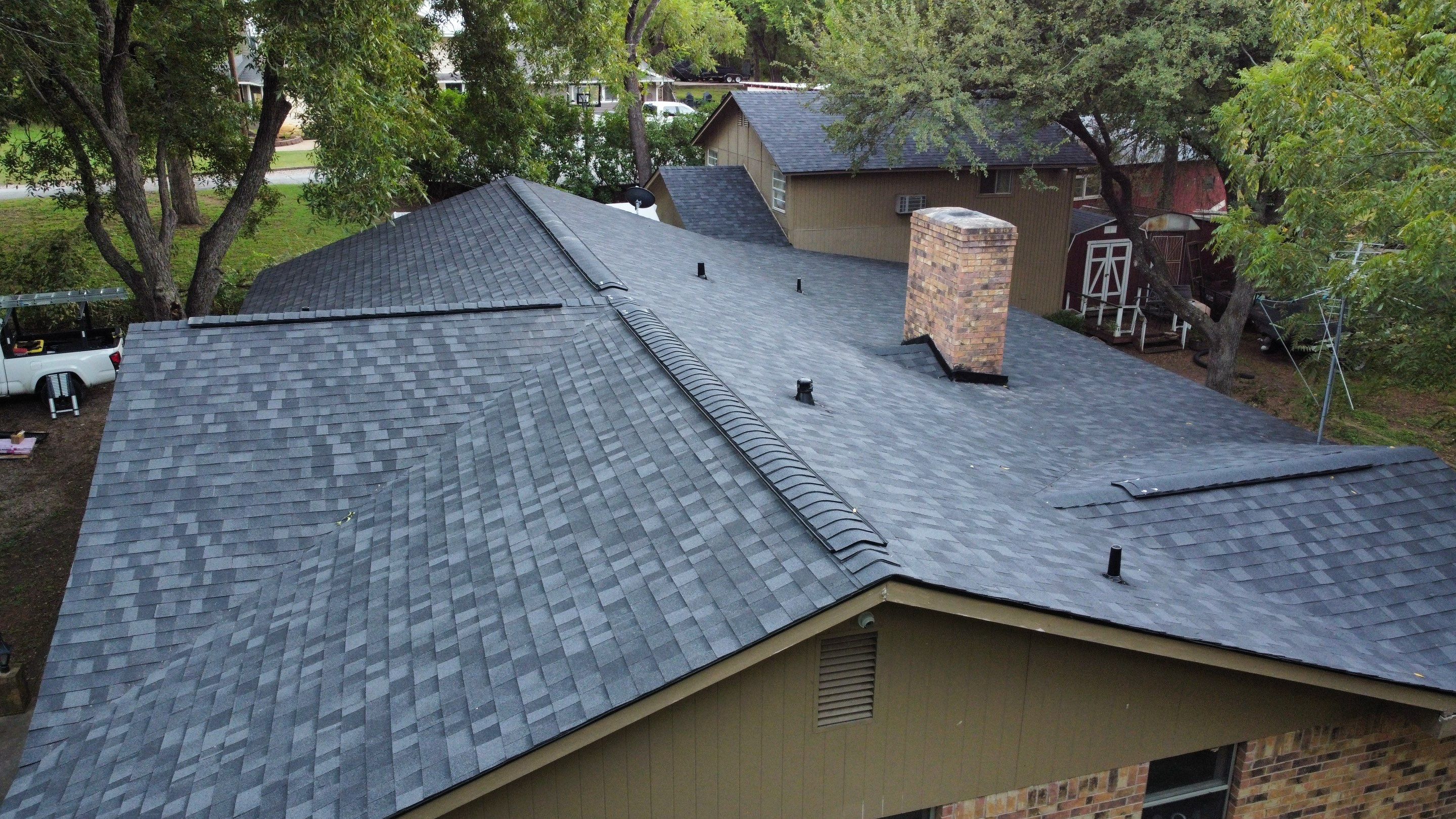 Reroof After Hail Storm by Berry Good Roofing 