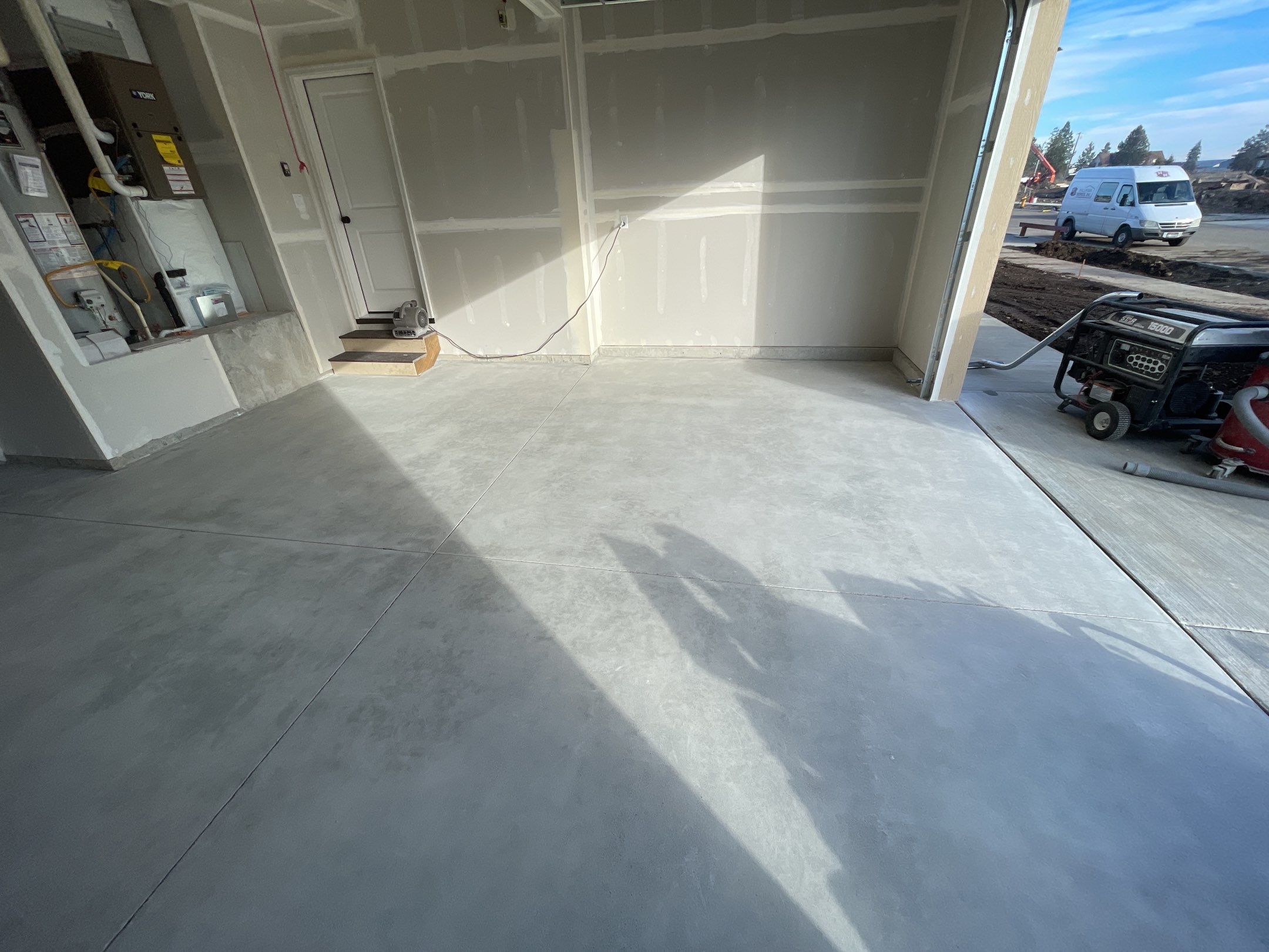 Garage Transformation using Domino by Croc Coatings, LLC
