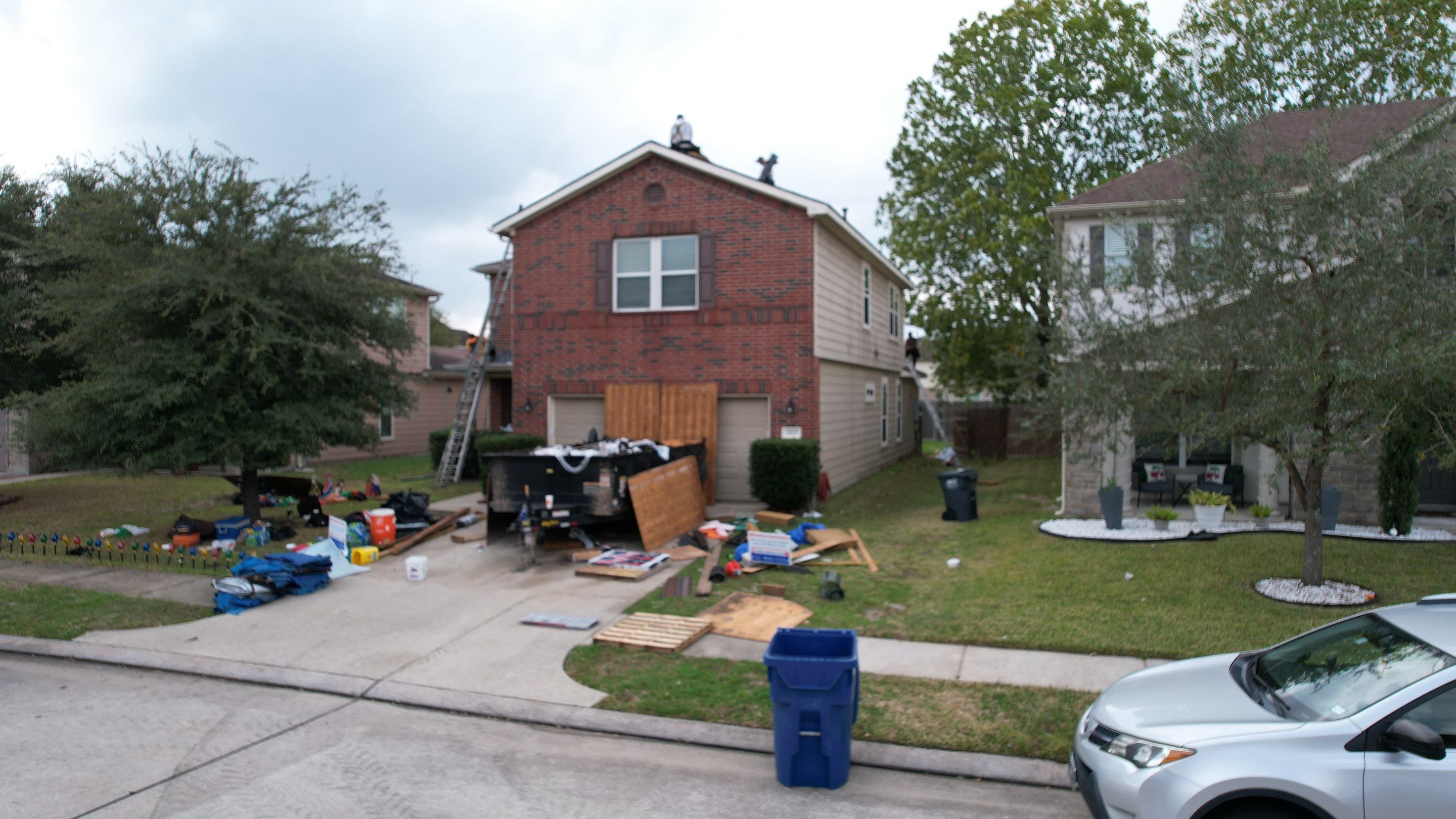 Autumn-Red Shingle Roof Replacement — Spring, TX by PL Roofing & SB Roofing, LLC.