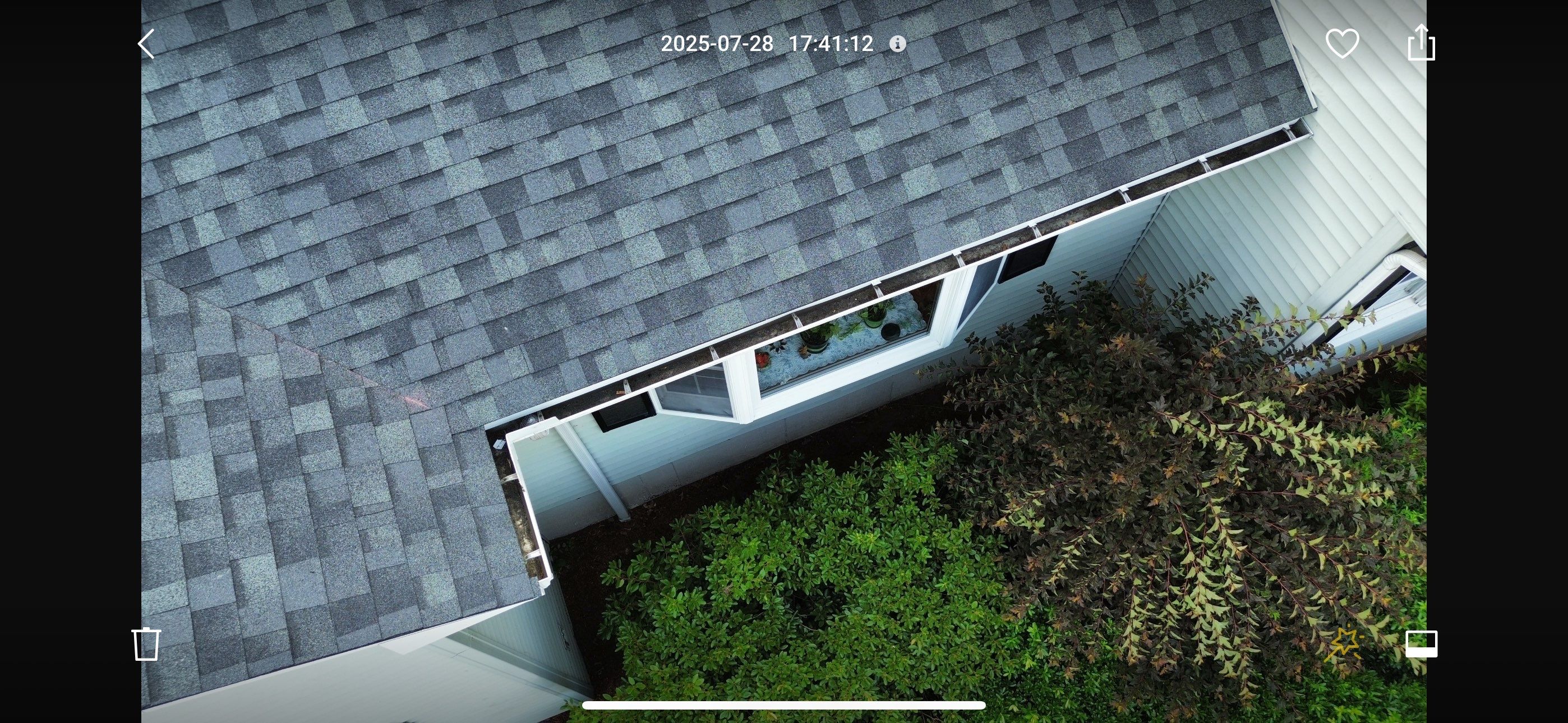 Complete Roof Replacement with Chimney Flashing, Gutter Guard System, and Vinyl Siding Repairs by Mighty Dog Roofing of Greater Middlesex County