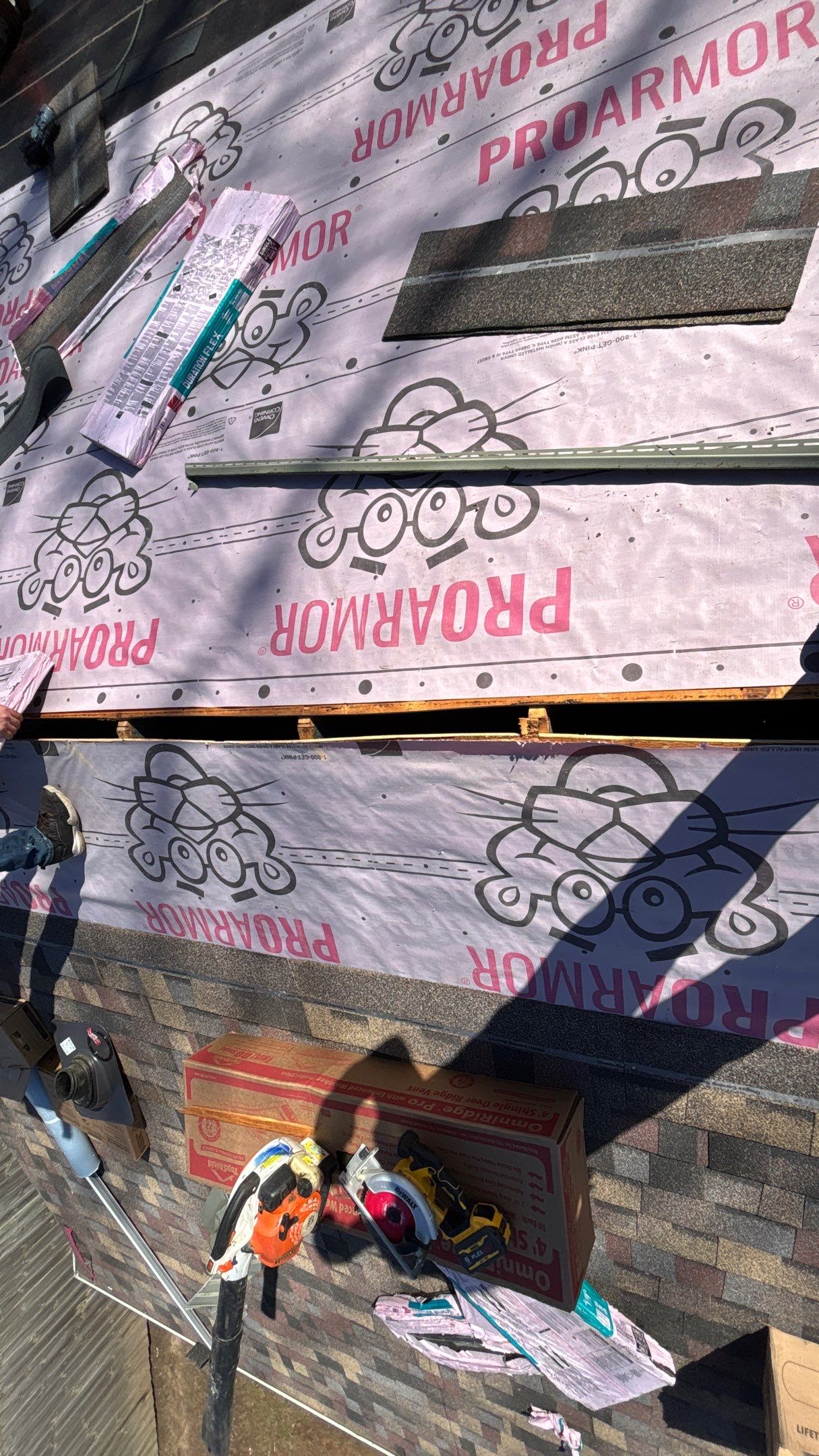 Roof Replacement using Owens Corning Summer Harvest by 180 Contractors