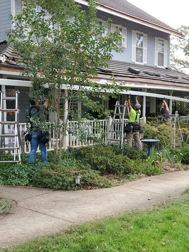 Gutter Installation using Englert LeafGuard Gutters by Byers Enterprises 