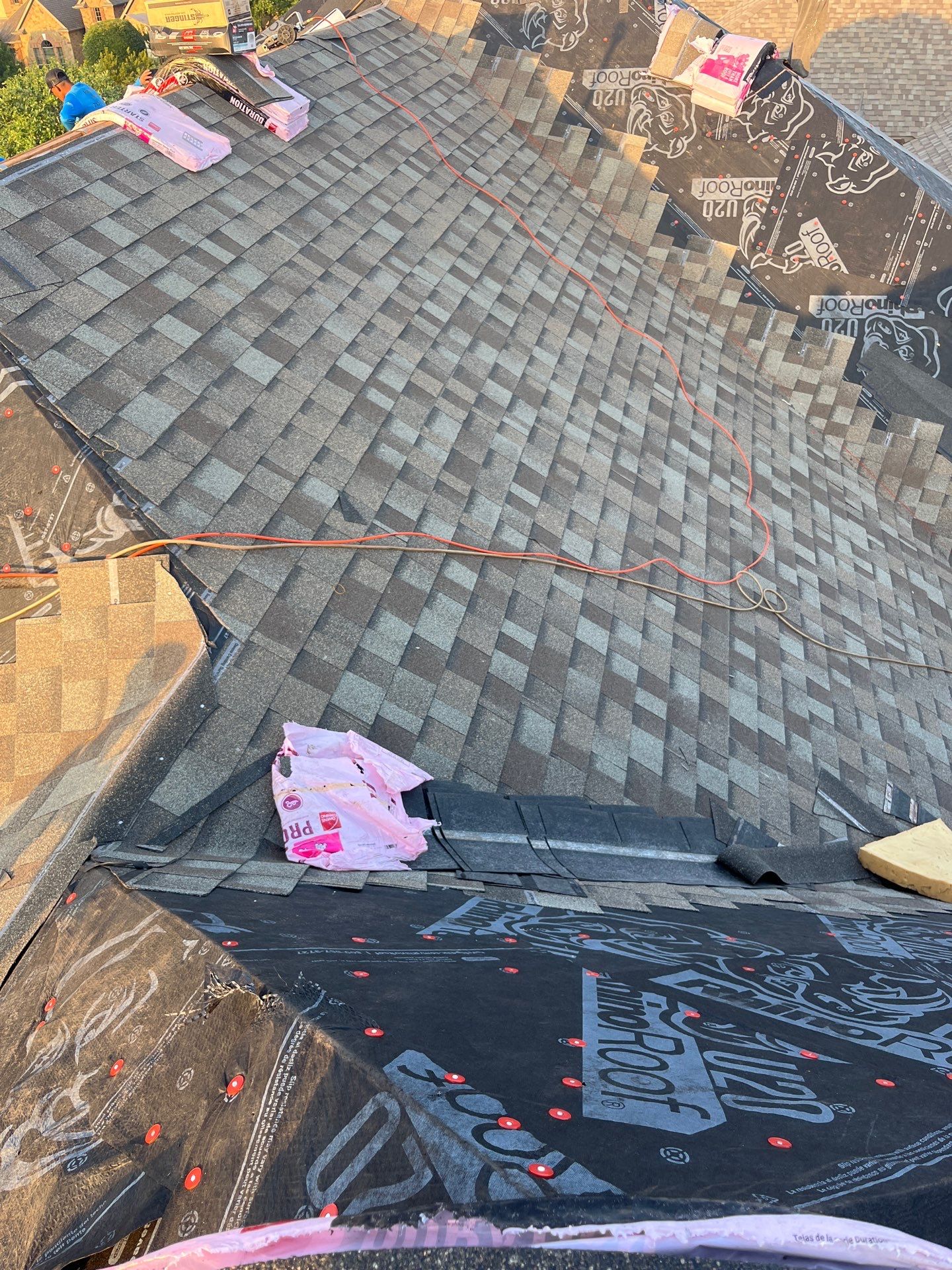 Residential Roofing Repair using Owen's Corning Duration (Lifetime) Shingles by Roof Repair Company